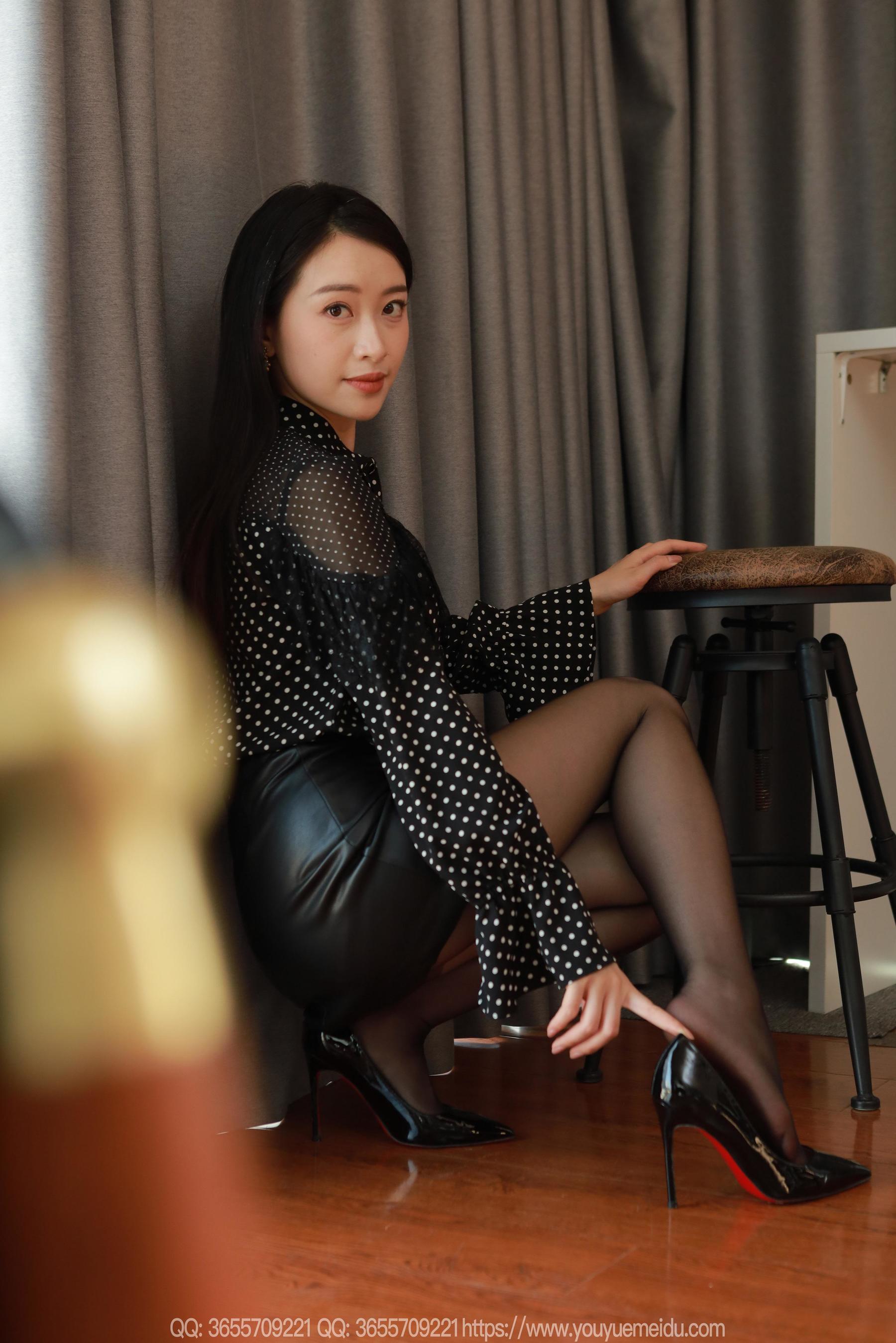 IESS异思趣向 - 模特： 小婕 《半透波点衫（下）》/(87P)