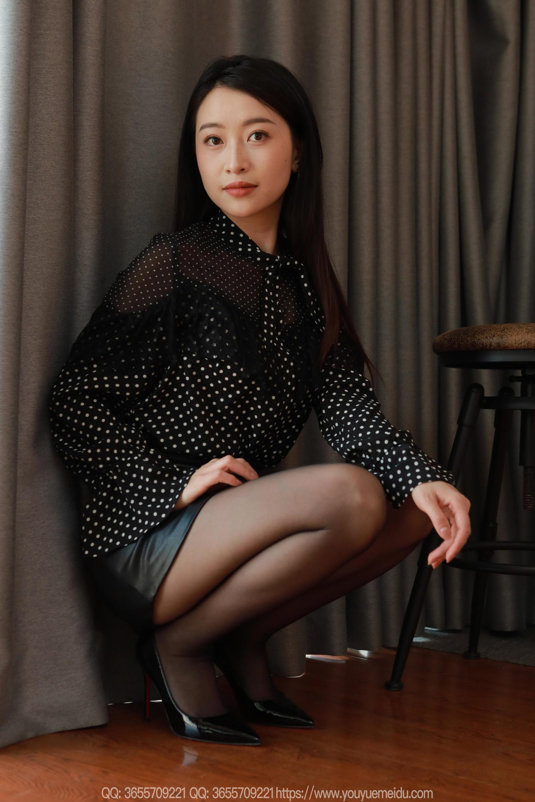 IESS异思趣向 - 模特： 小婕 《半透波点衫（下）》/(87P)