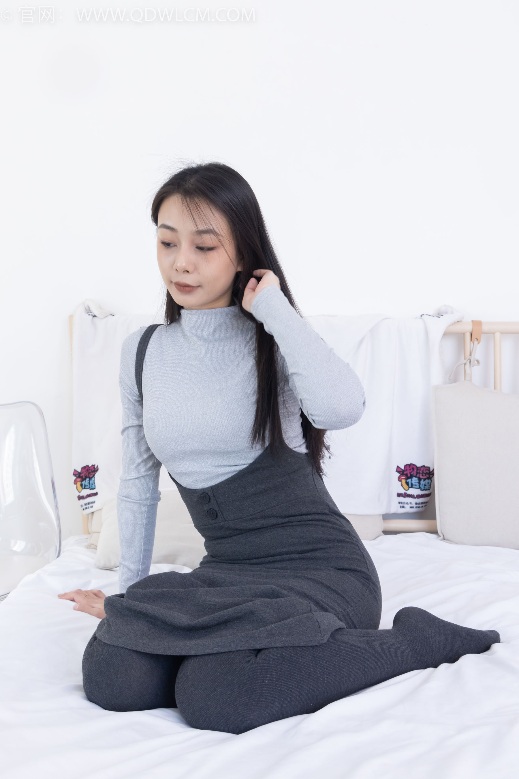 物恋传媒 No.2291 岚岚 - 皮鞋、厚灰丝/(170P)