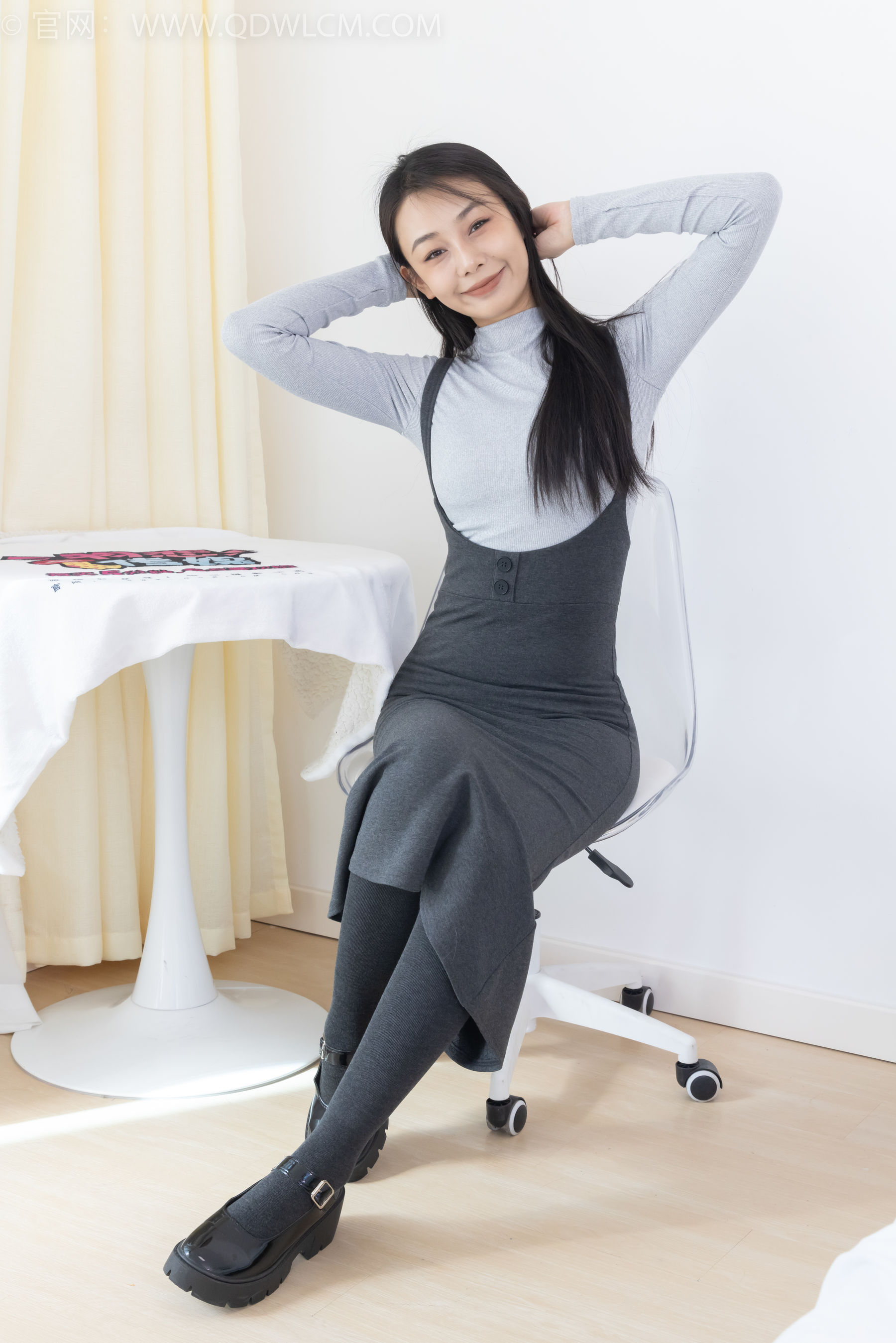 物恋传媒 No.2291 岚岚 - 皮鞋、厚灰丝/(170P)