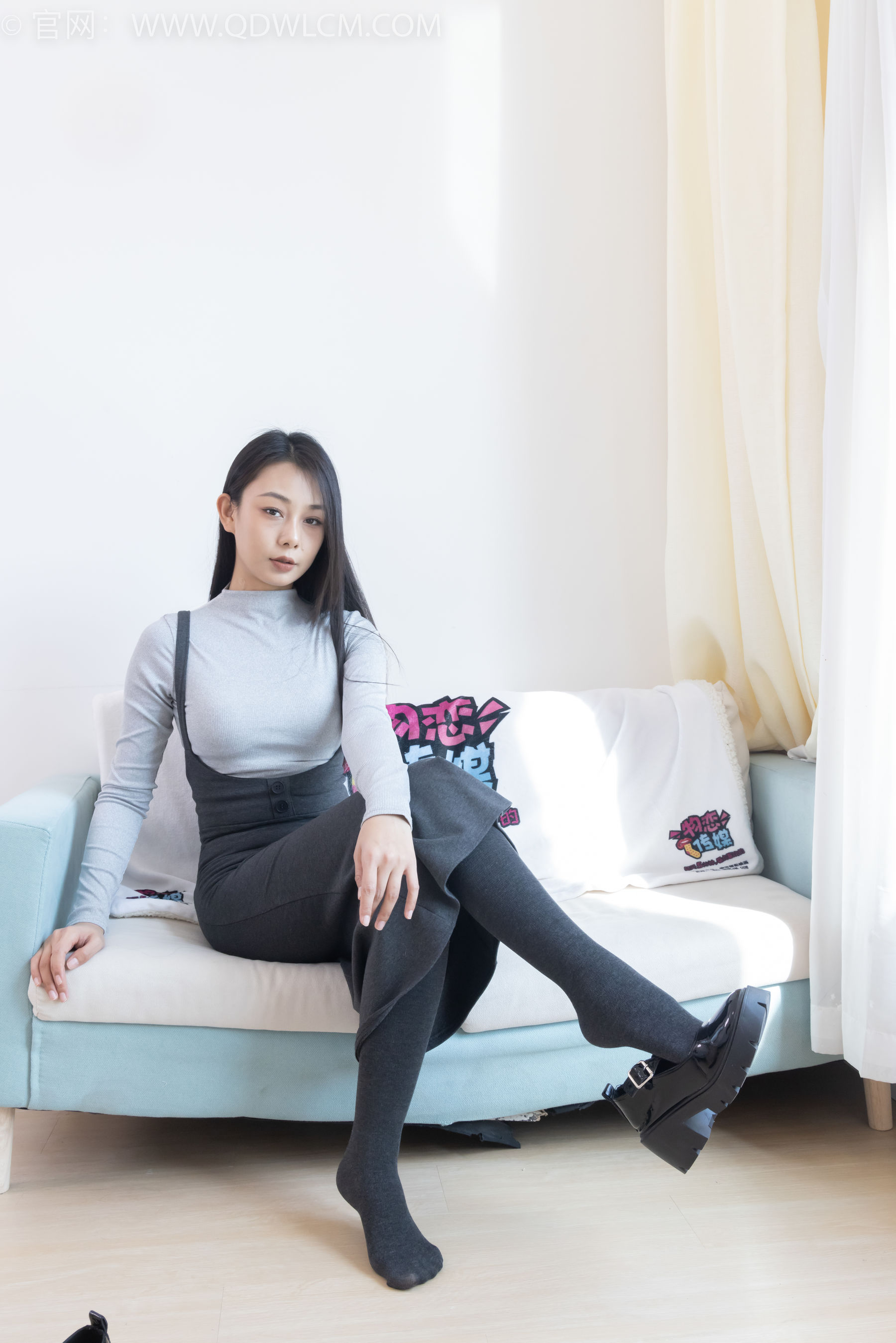 物恋传媒 No.2291 岚岚 - 皮鞋、厚灰丝/(170P)