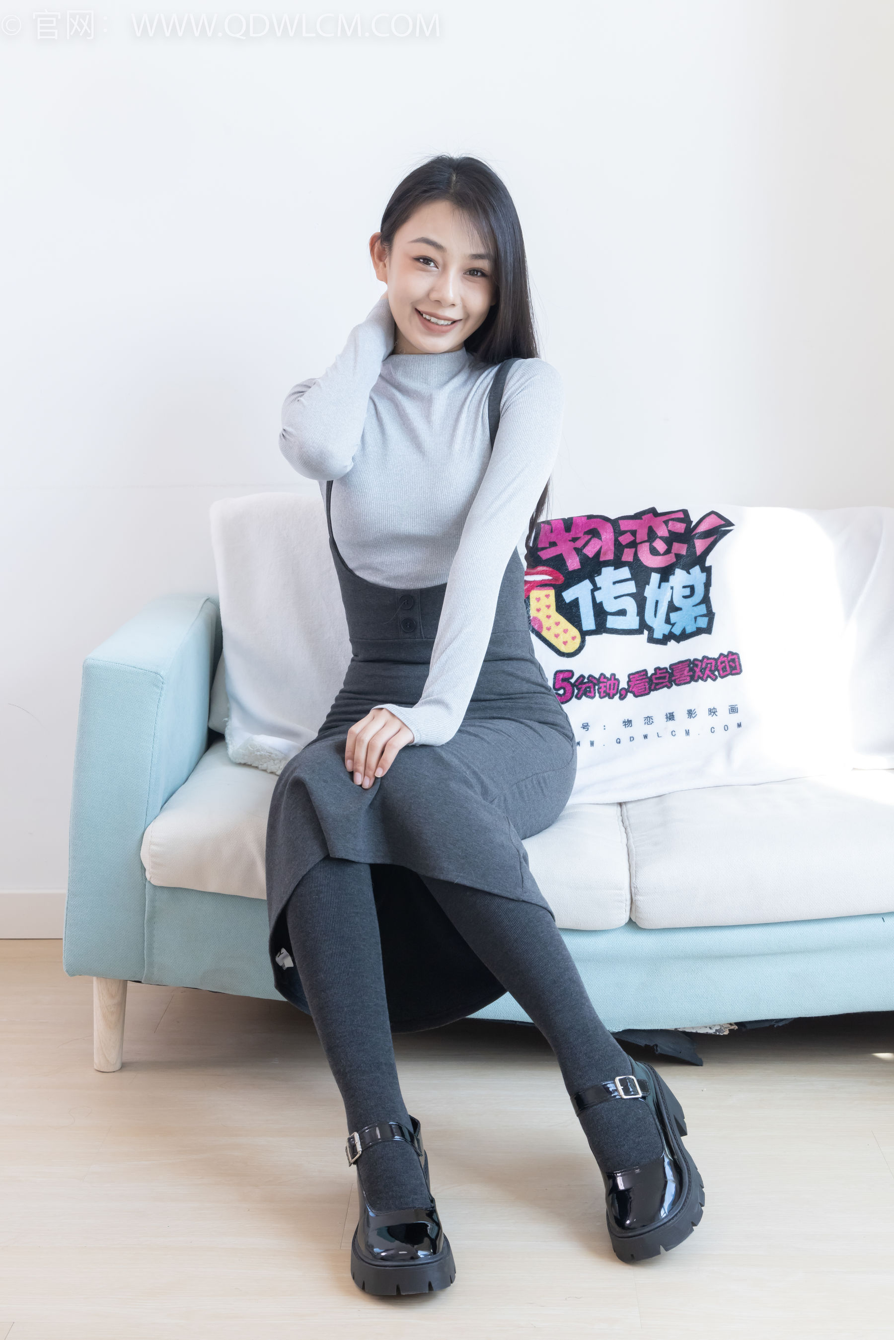 物恋传媒 No.2291 岚岚 - 皮鞋、厚灰丝/(170P)