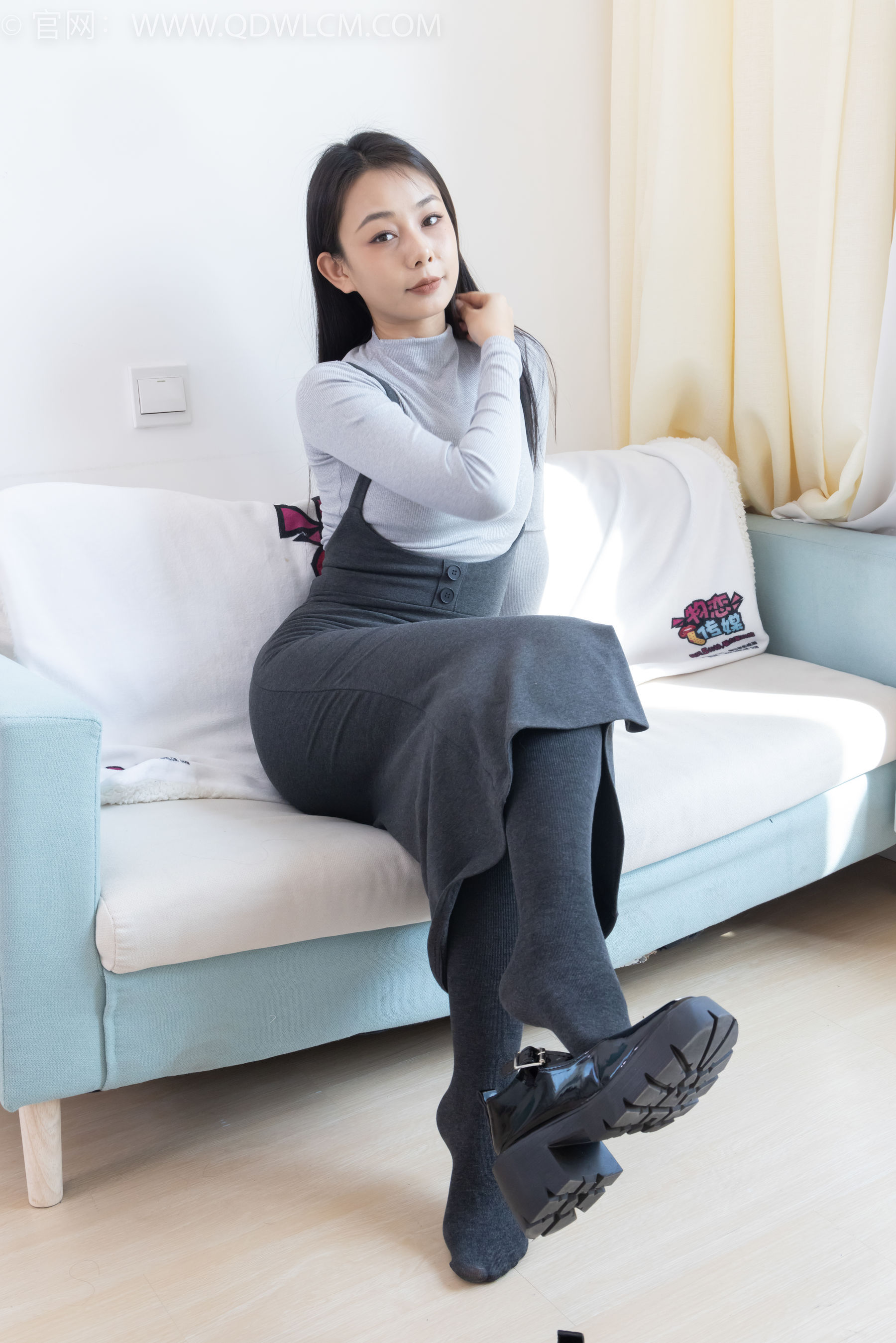 物恋传媒 No.2291 岚岚 - 皮鞋、厚灰丝/(170P)