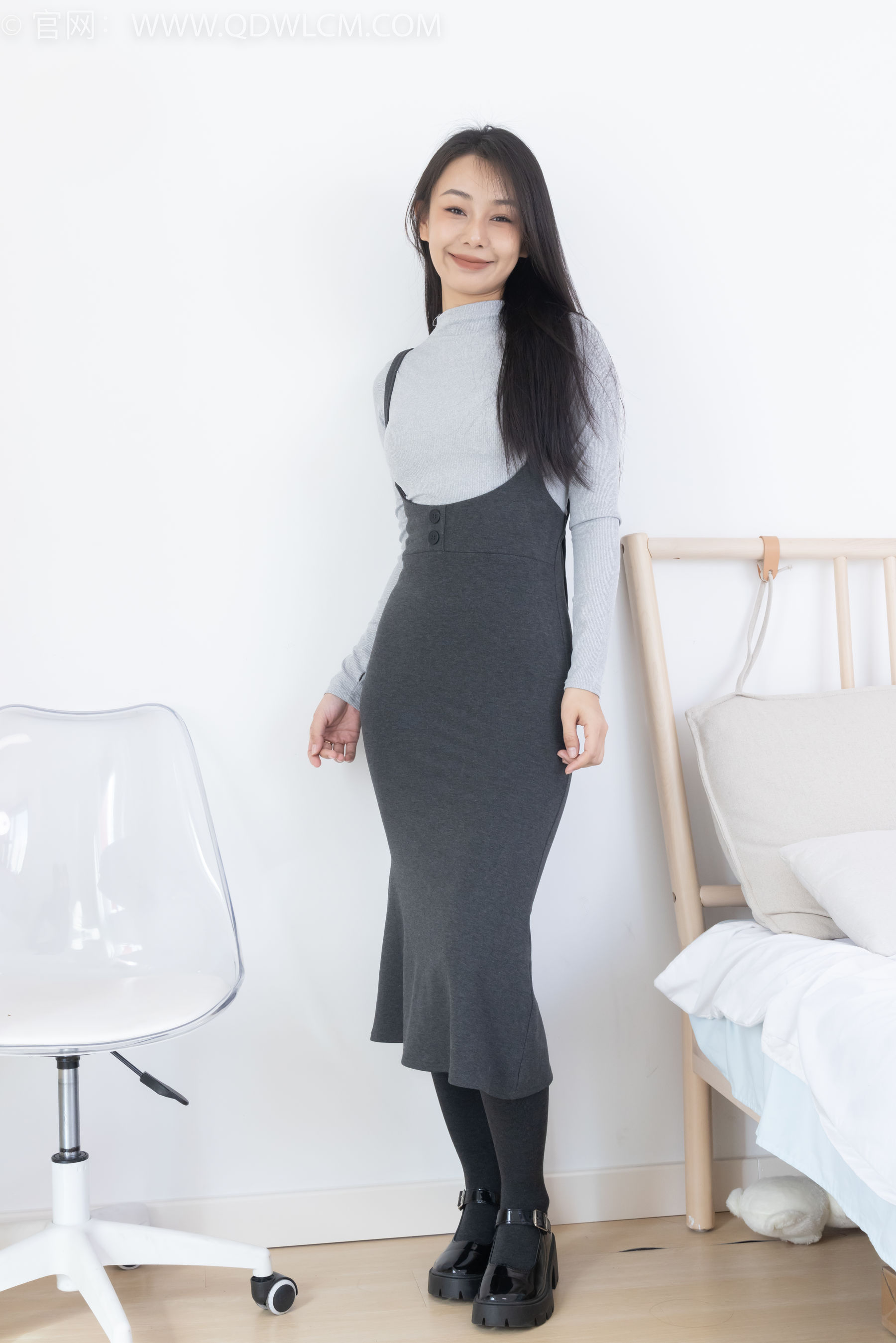 物恋传媒 No.2291 岚岚 - 皮鞋、厚灰丝/(170P)