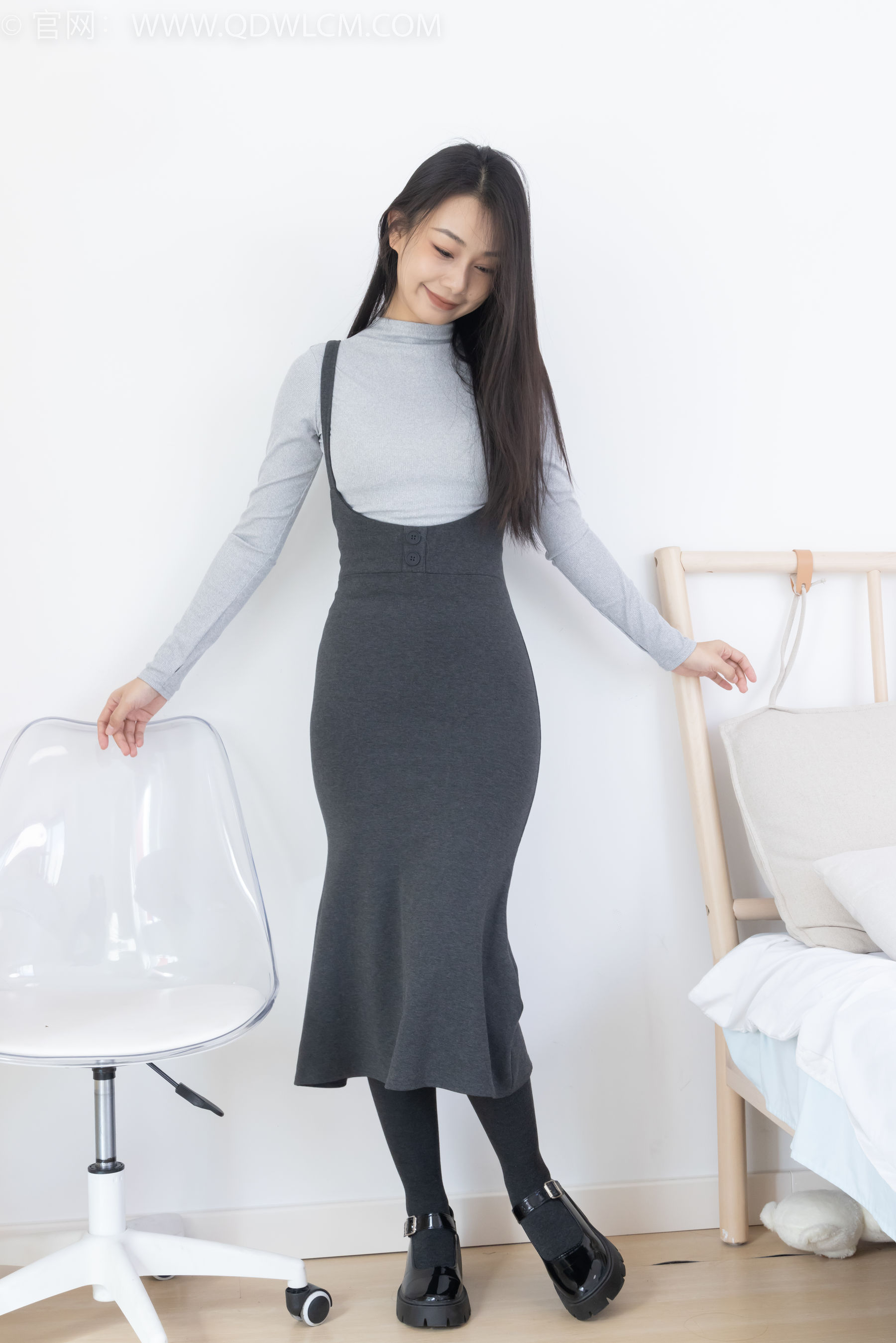 物恋传媒 No.2291 岚岚 - 皮鞋、厚灰丝/(170P)