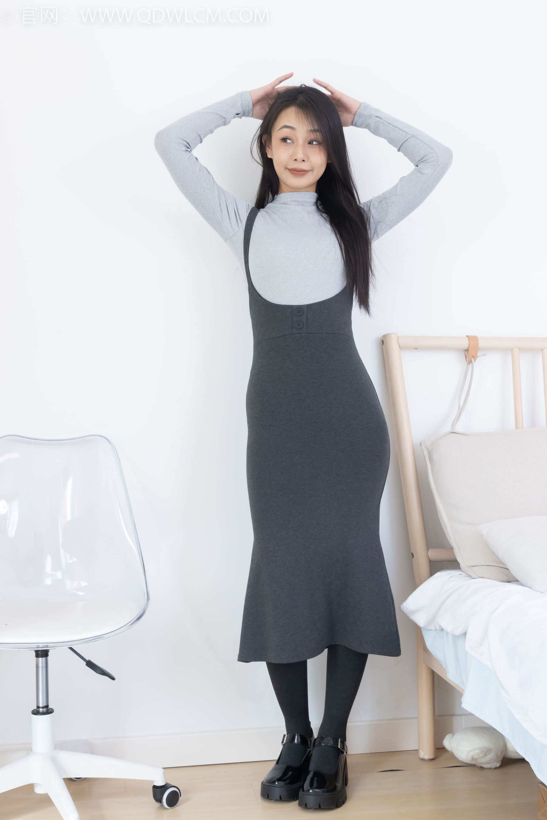 物恋传媒 No.2291 岚岚 - 皮鞋、厚灰丝/(170P)