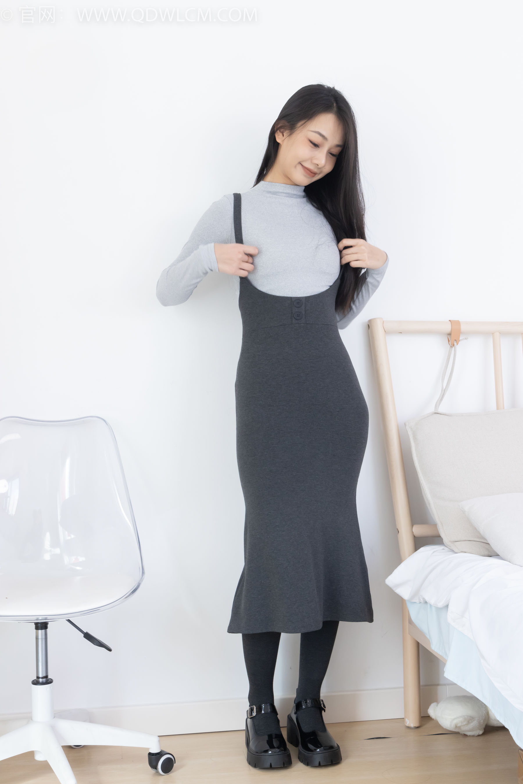 物恋传媒 No.2291 岚岚 - 皮鞋、厚灰丝/(170P)