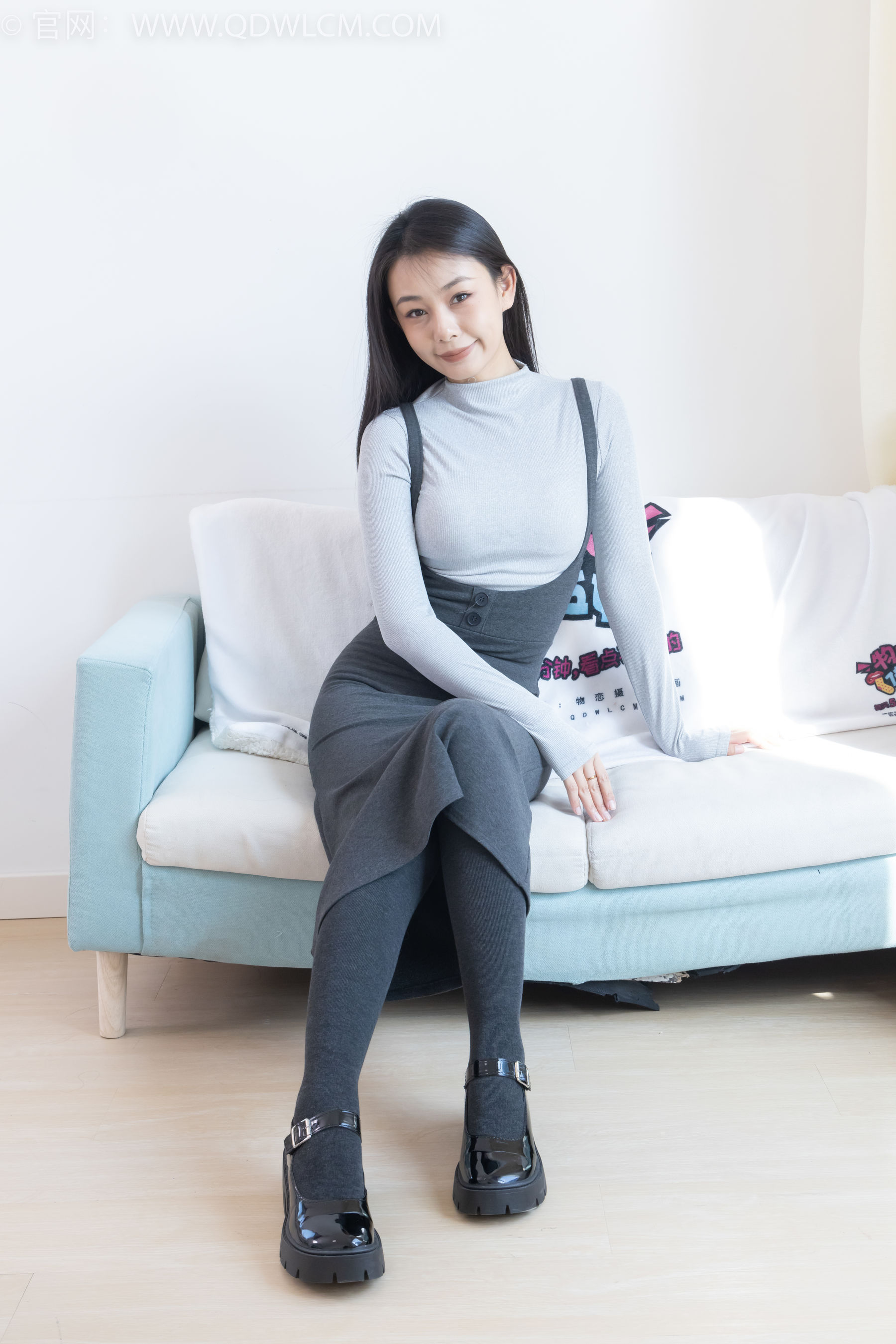 物恋传媒 No.2291 岚岚 - 皮鞋、厚灰丝/(170P)