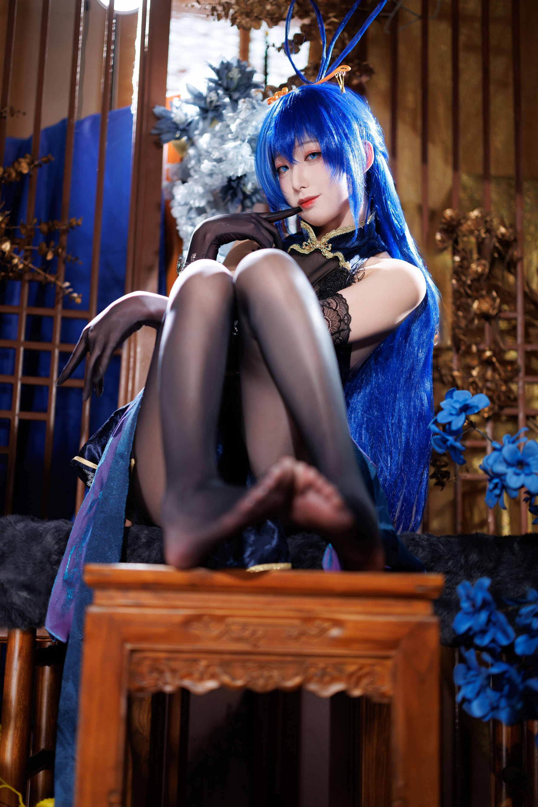 动漫博主 封疆疆v - 新泽西旗袍/(43P)