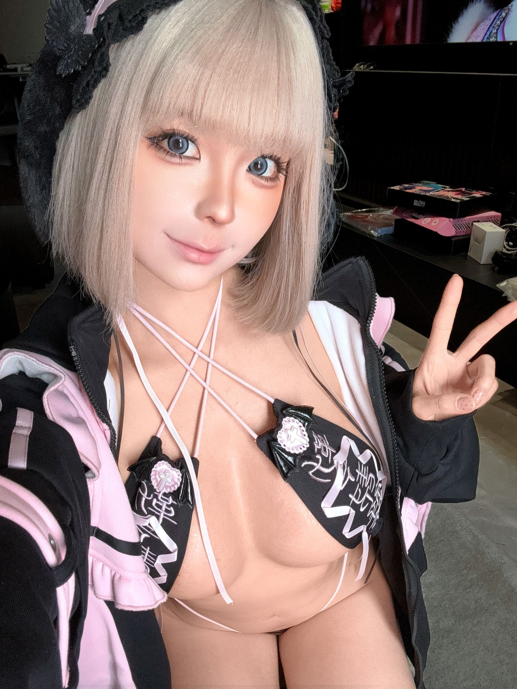 动漫博主 蠢沫沫 - 2025.02 自拍集 - ④/(22P)