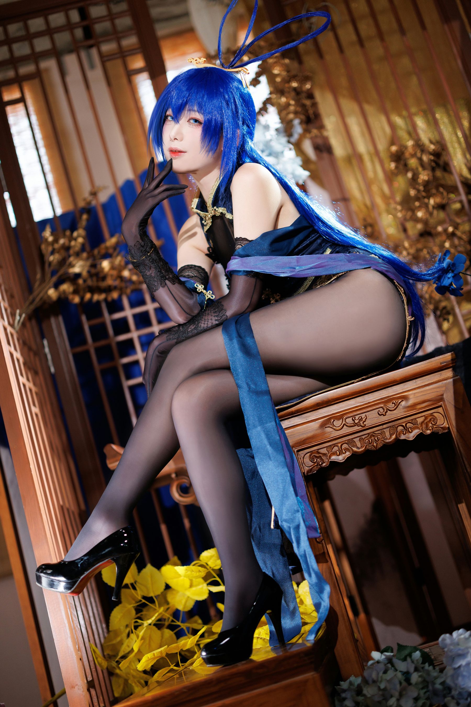 动漫博主 封疆疆v - 新泽西旗袍/(43P)