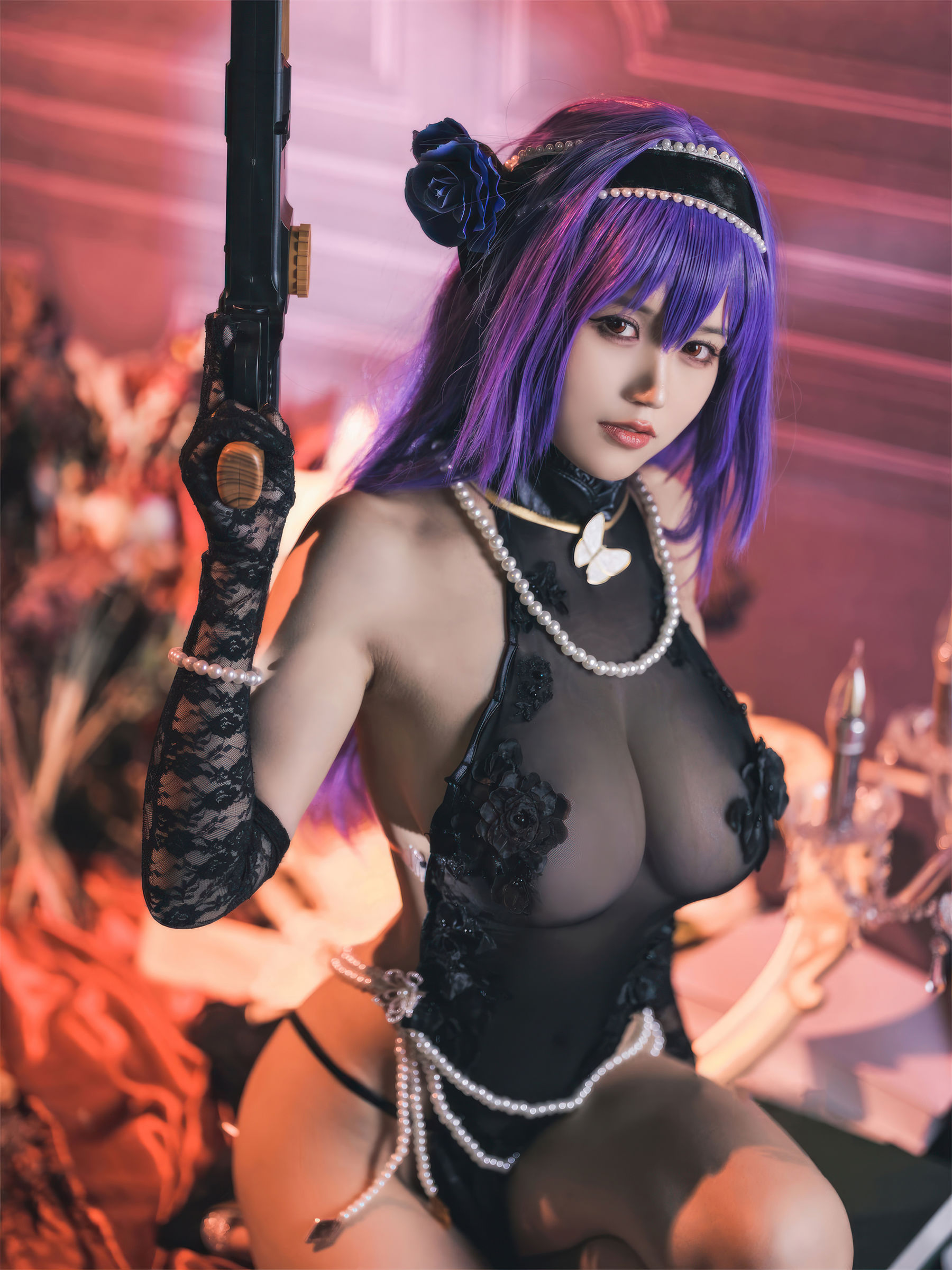 动漫博主 小仓千代w - 少女前线 ZB26 暗蔷摇曳/(20P)