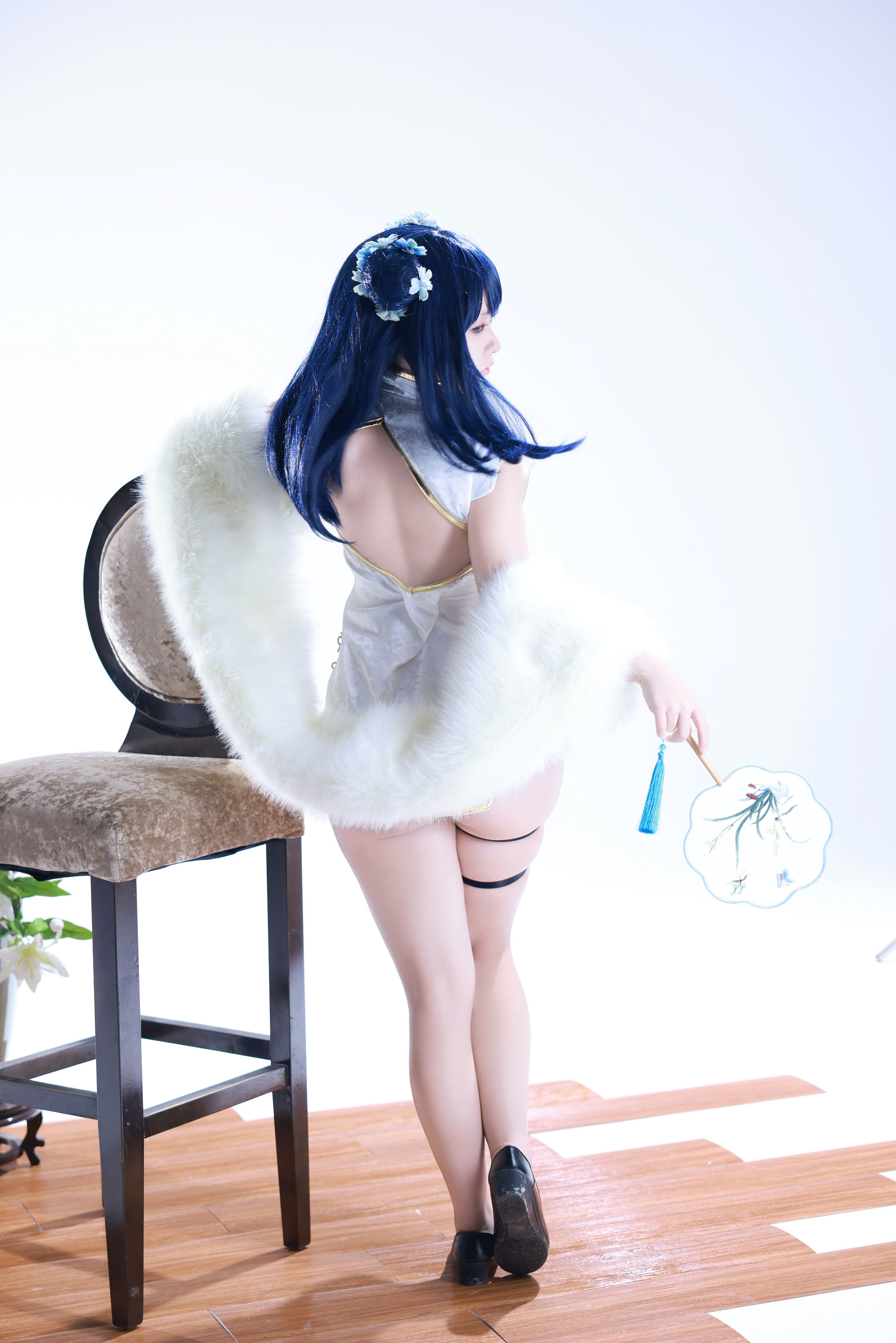 动漫博主 G44不会受伤 - 宝多六花旗袍/(34P)