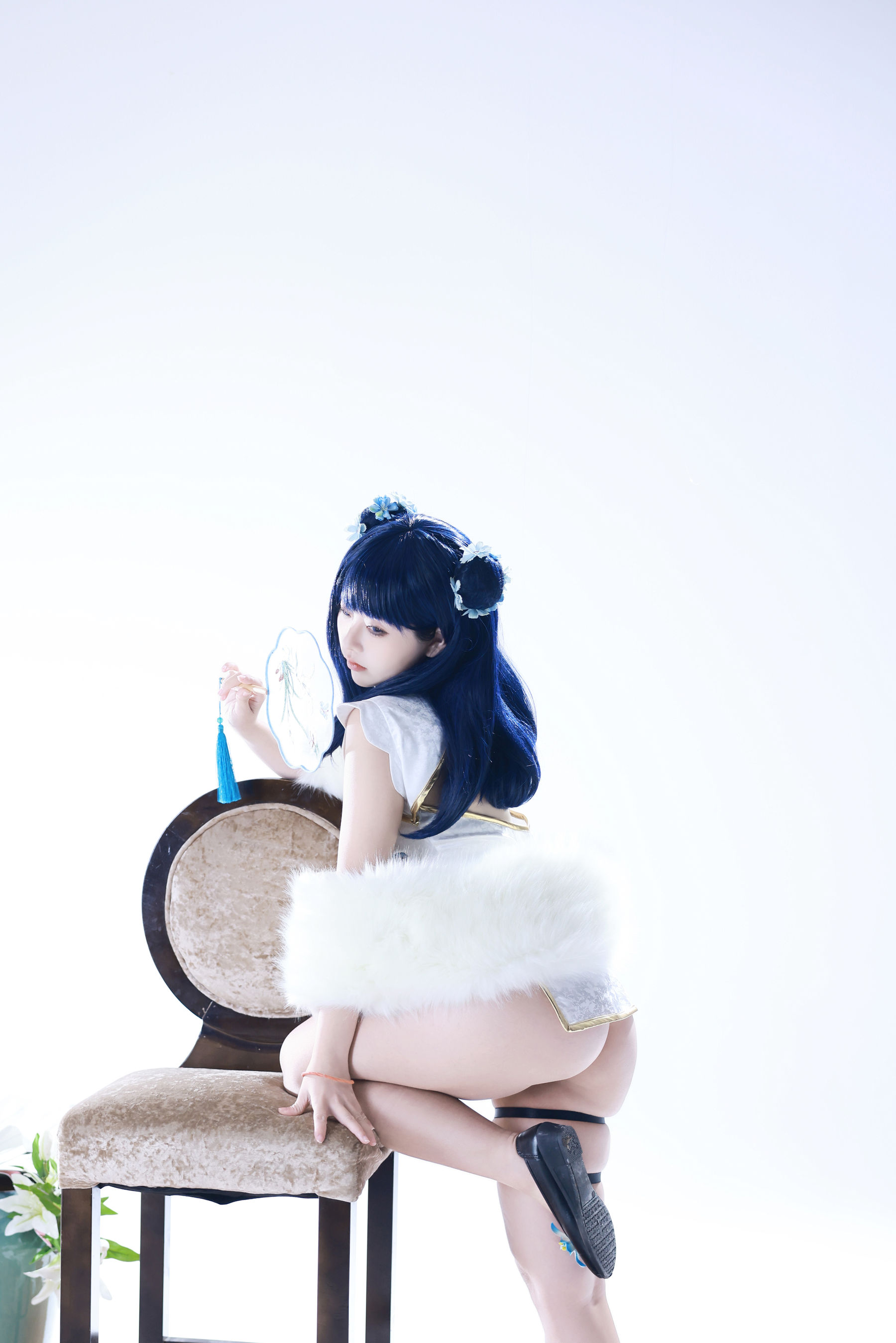 动漫博主 G44不会受伤 - 宝多六花旗袍/(34P)