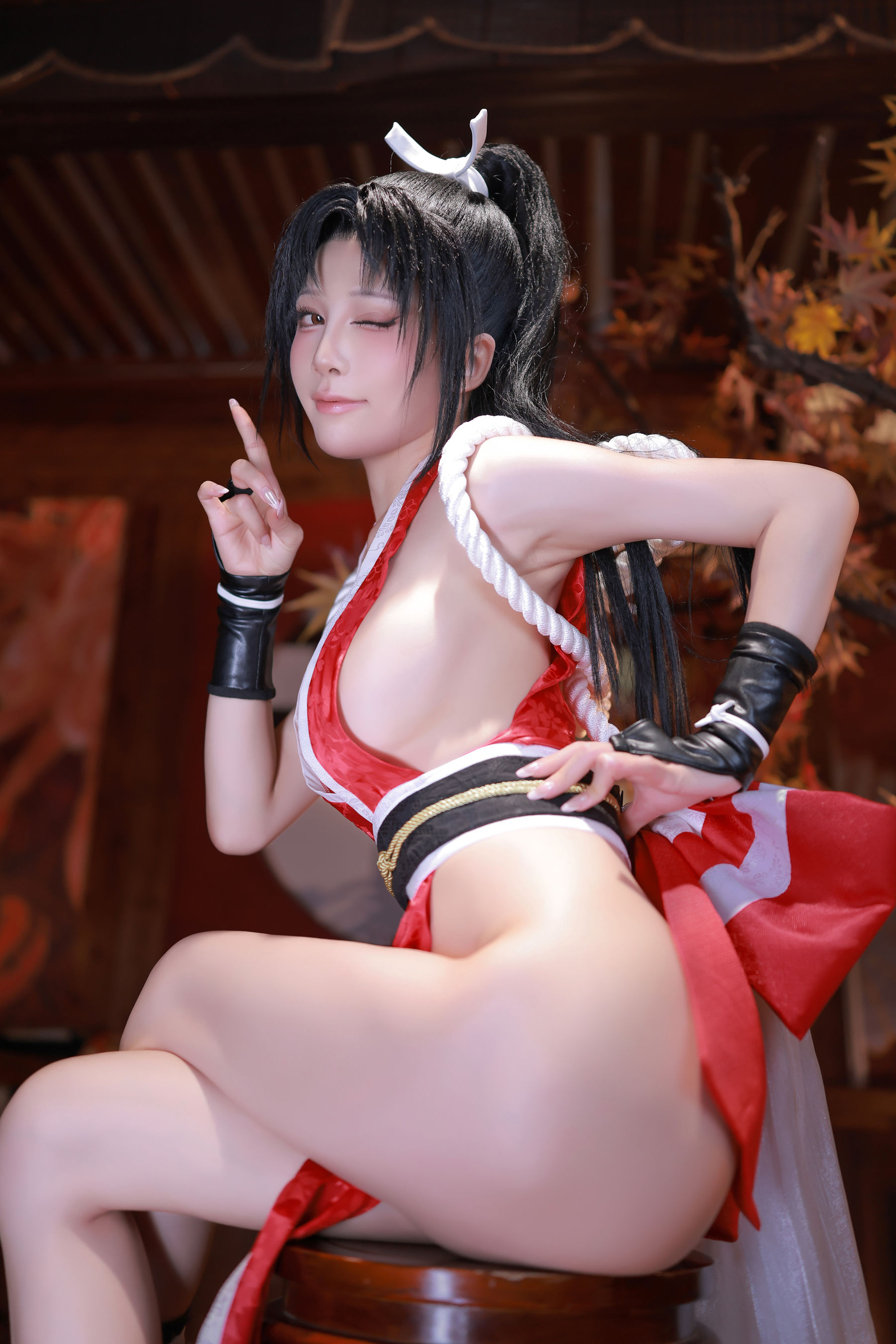 动漫博主 水淼aqua - 不知火舞/(66P)