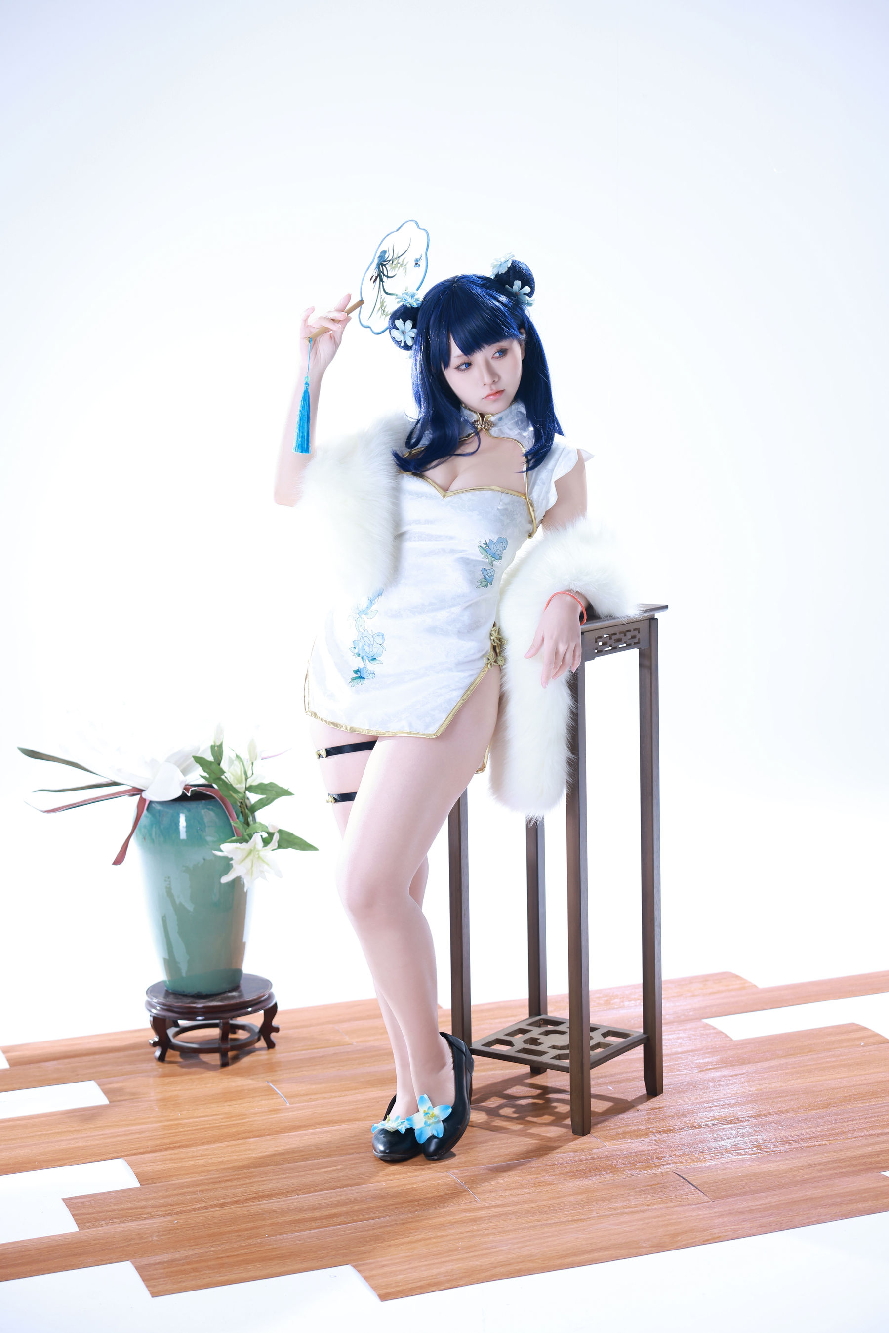 动漫博主 G44不会受伤 - 宝多六花旗袍/(34P)