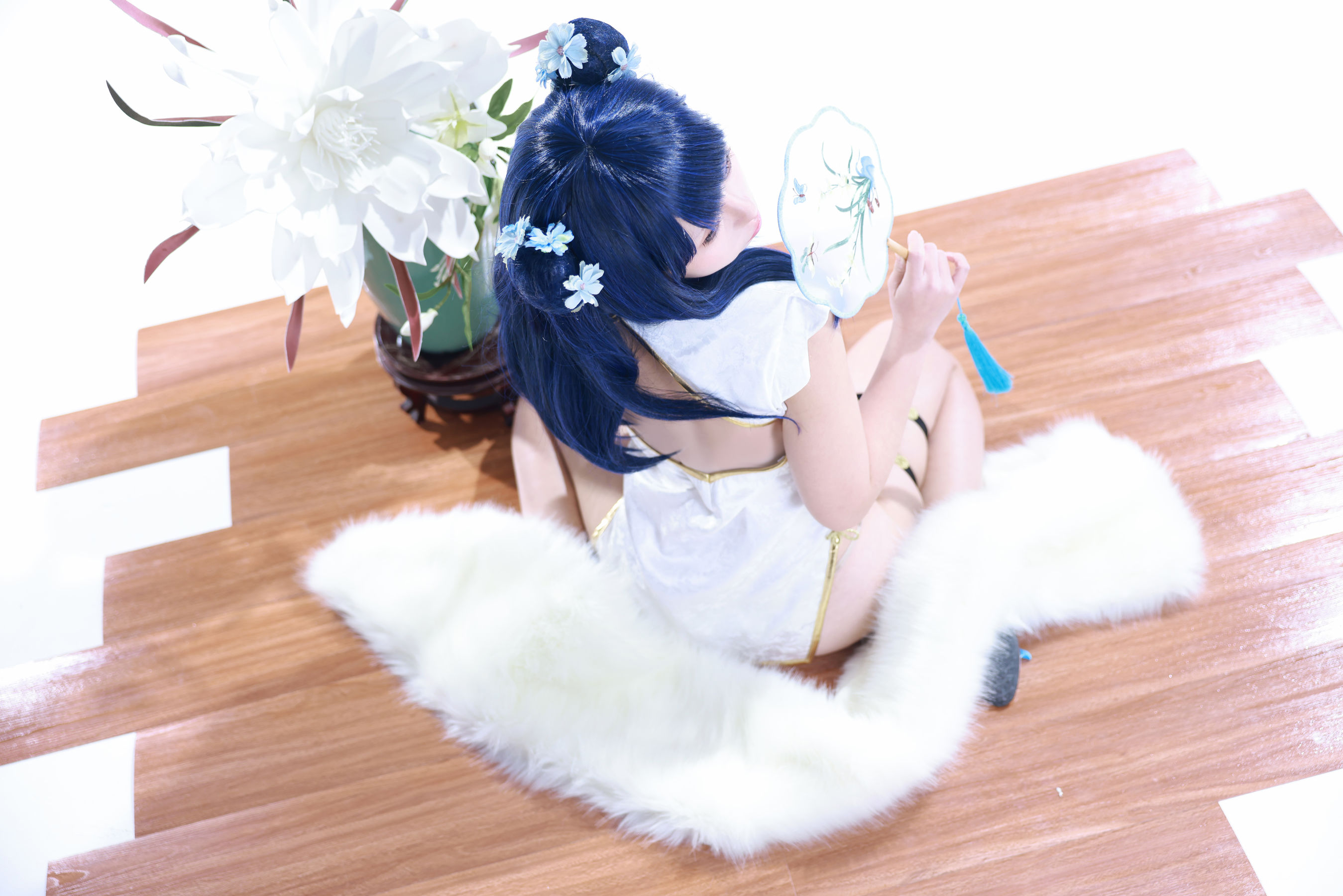 动漫博主 G44不会受伤 - 宝多六花旗袍/(34P)