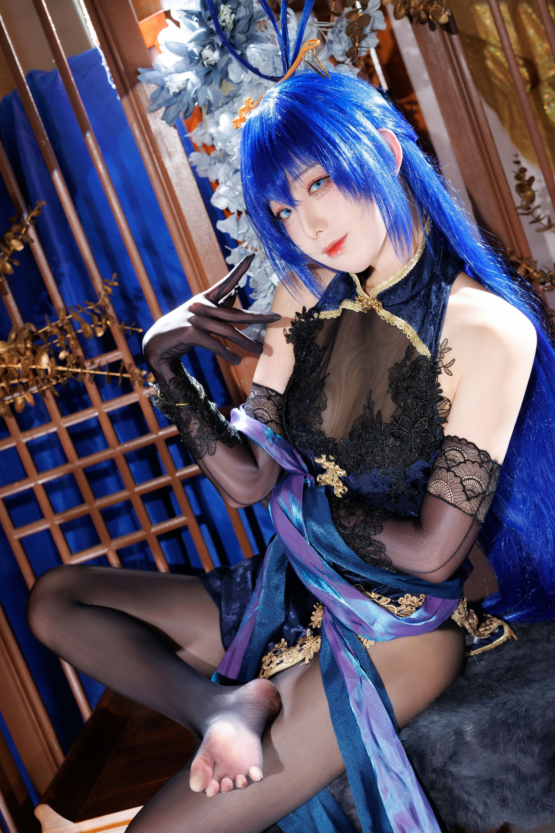 动漫博主 封疆疆v - 新泽西旗袍/(43P)