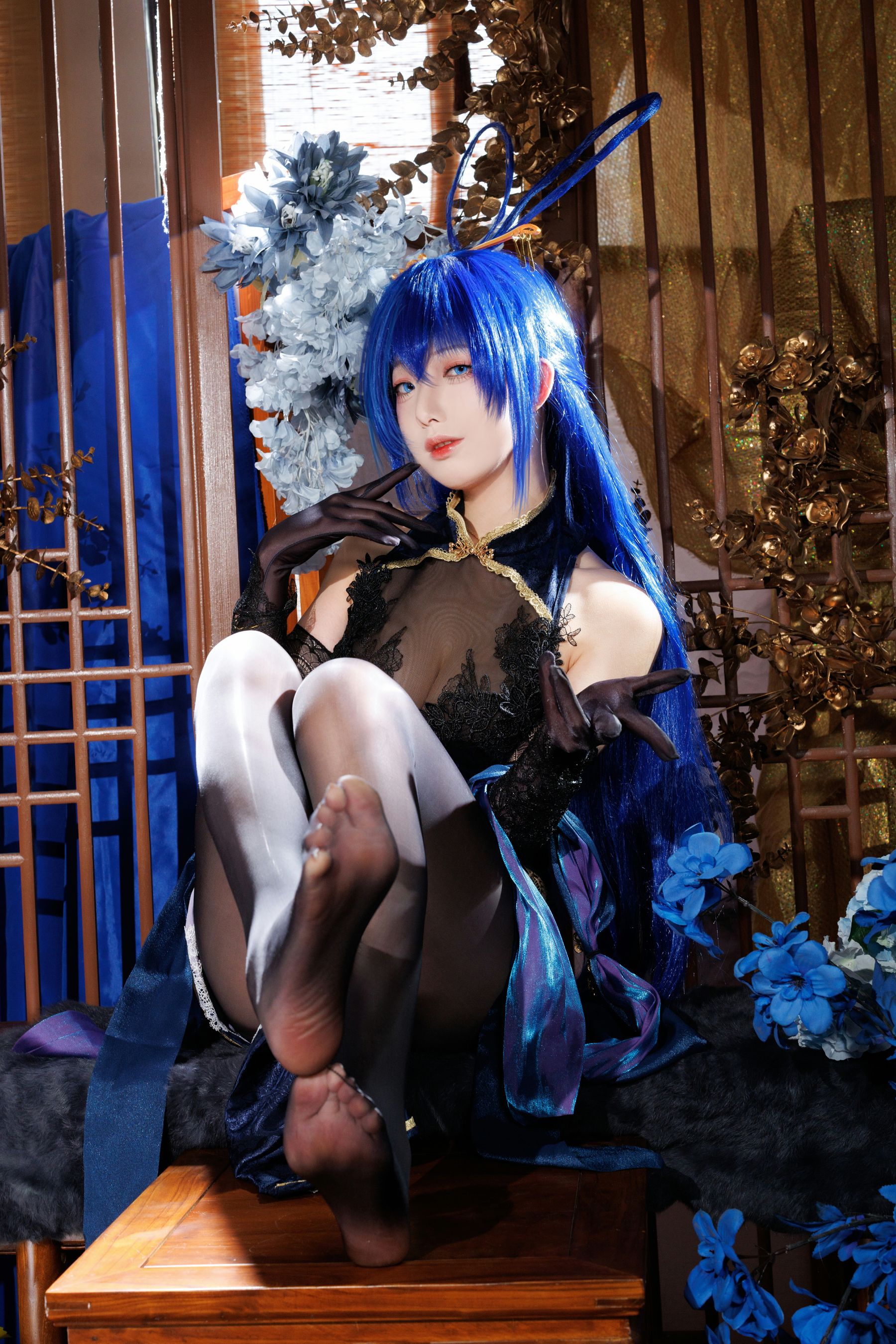 动漫博主 封疆疆v - 新泽西旗袍/(43P)