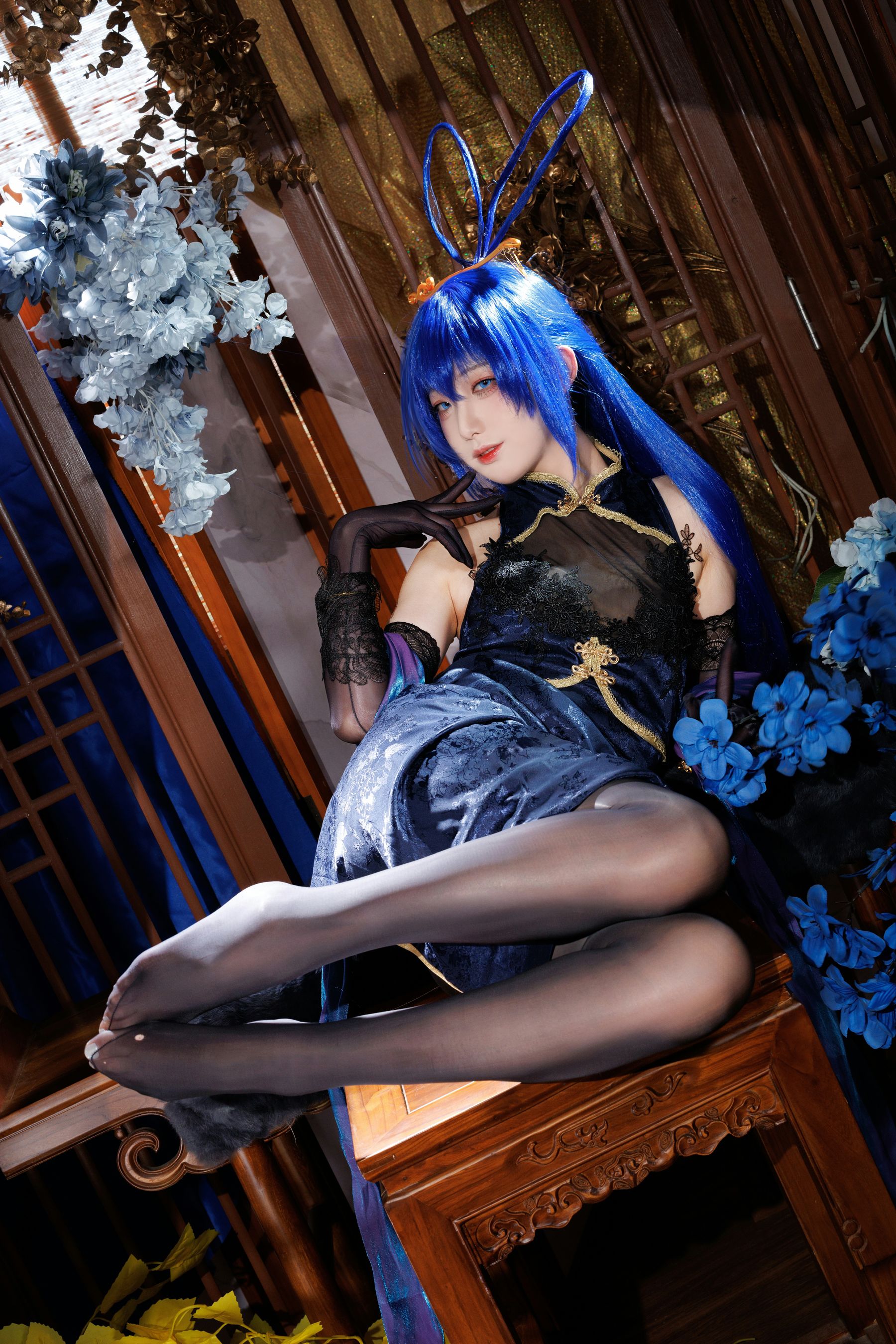 动漫博主 封疆疆v - 新泽西旗袍/(43P)