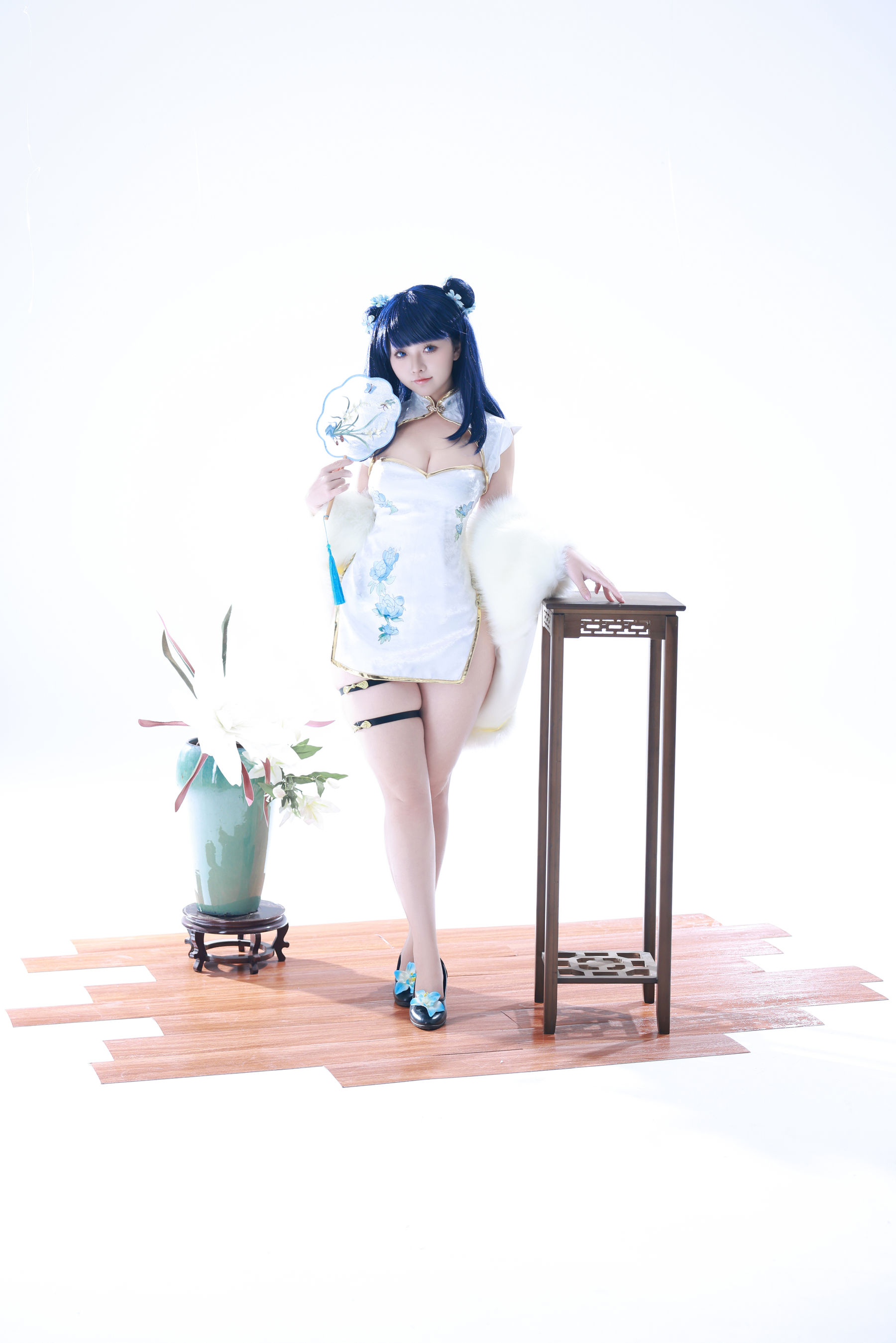 动漫博主 G44不会受伤 - 宝多六花旗袍/(34P)