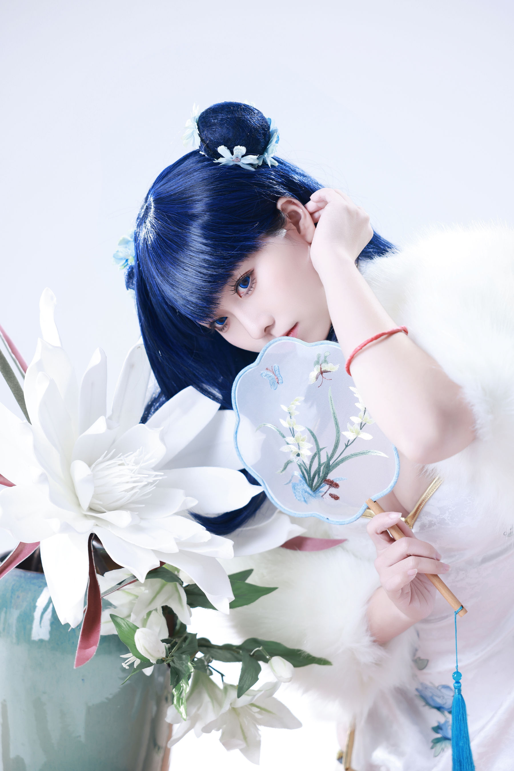 动漫博主 G44不会受伤 - 宝多六花旗袍/(34P)