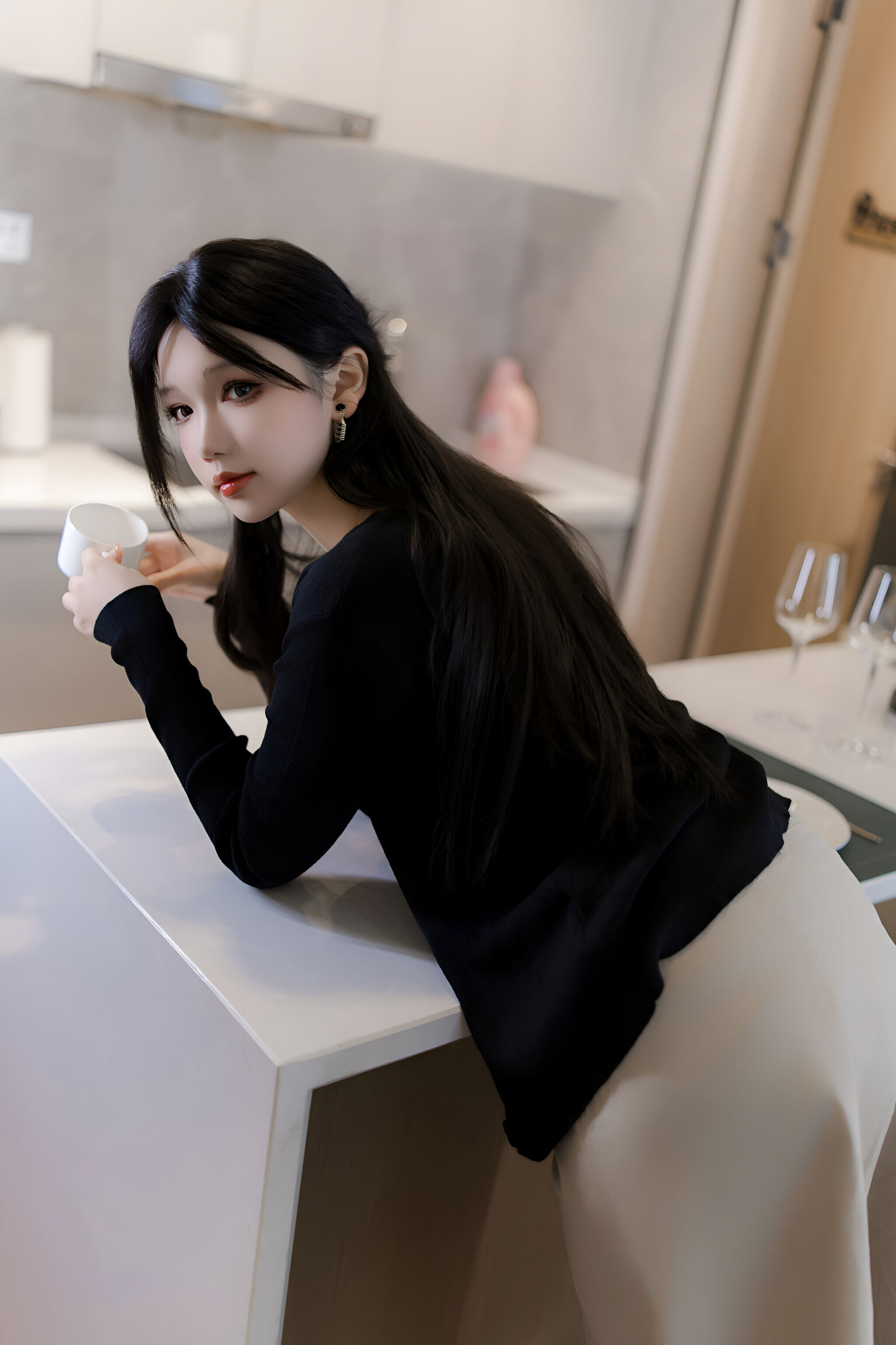 动漫博主 雪晴Astra - OL大姐姐/(86P)