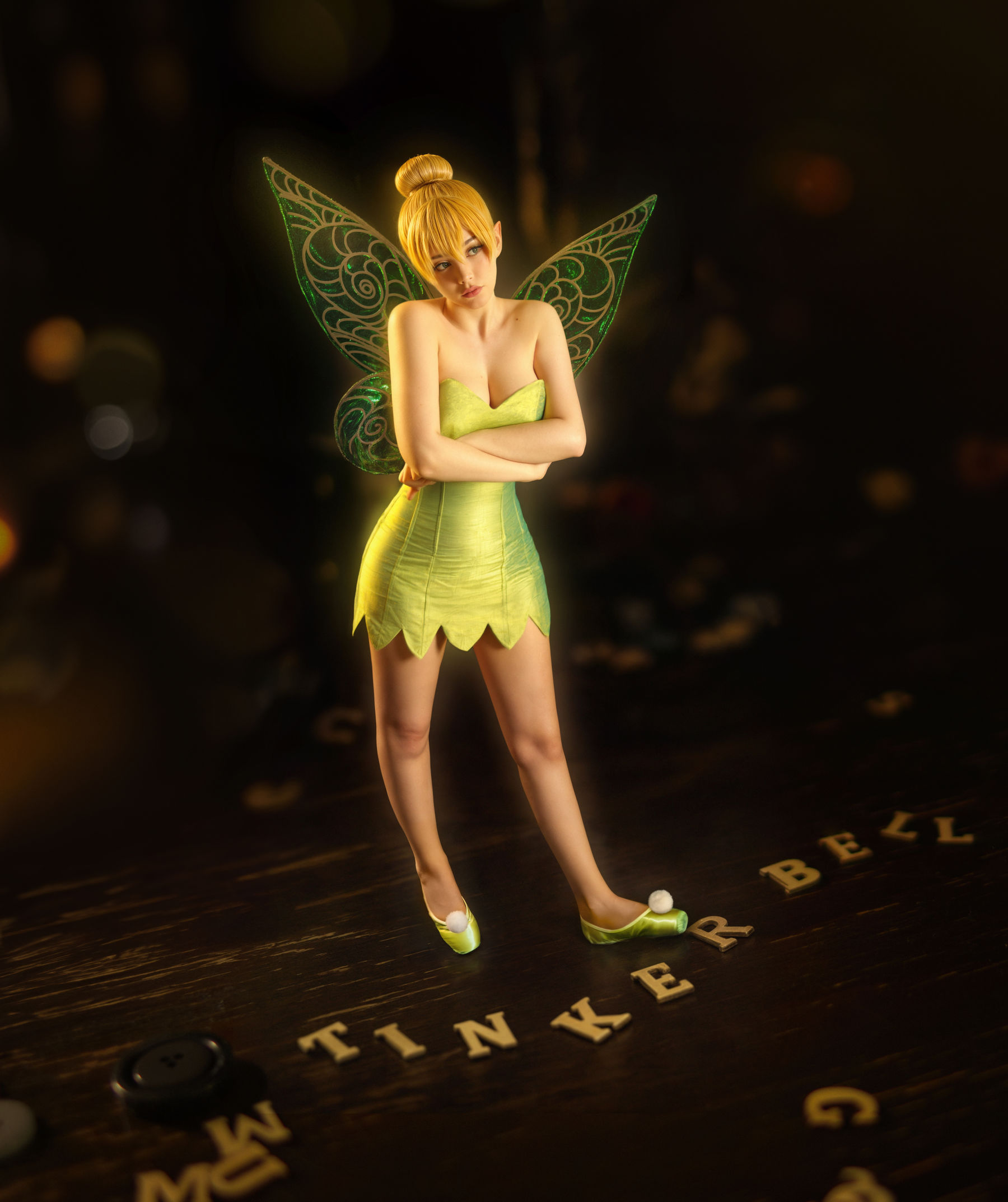国外美女SayaTheFox - Tinkerbell/(15P)