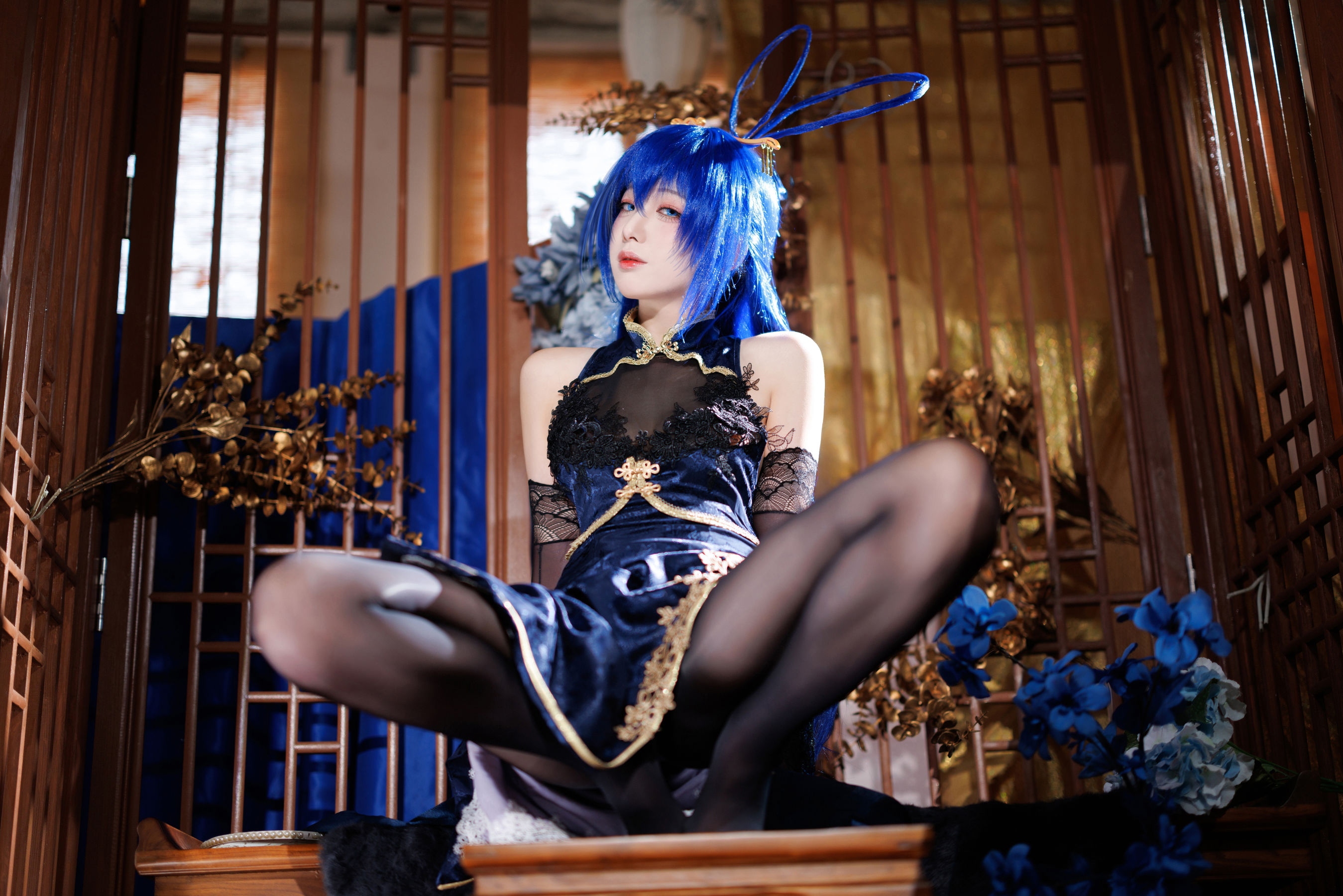 动漫博主 封疆疆v - 新泽西旗袍/(43P)