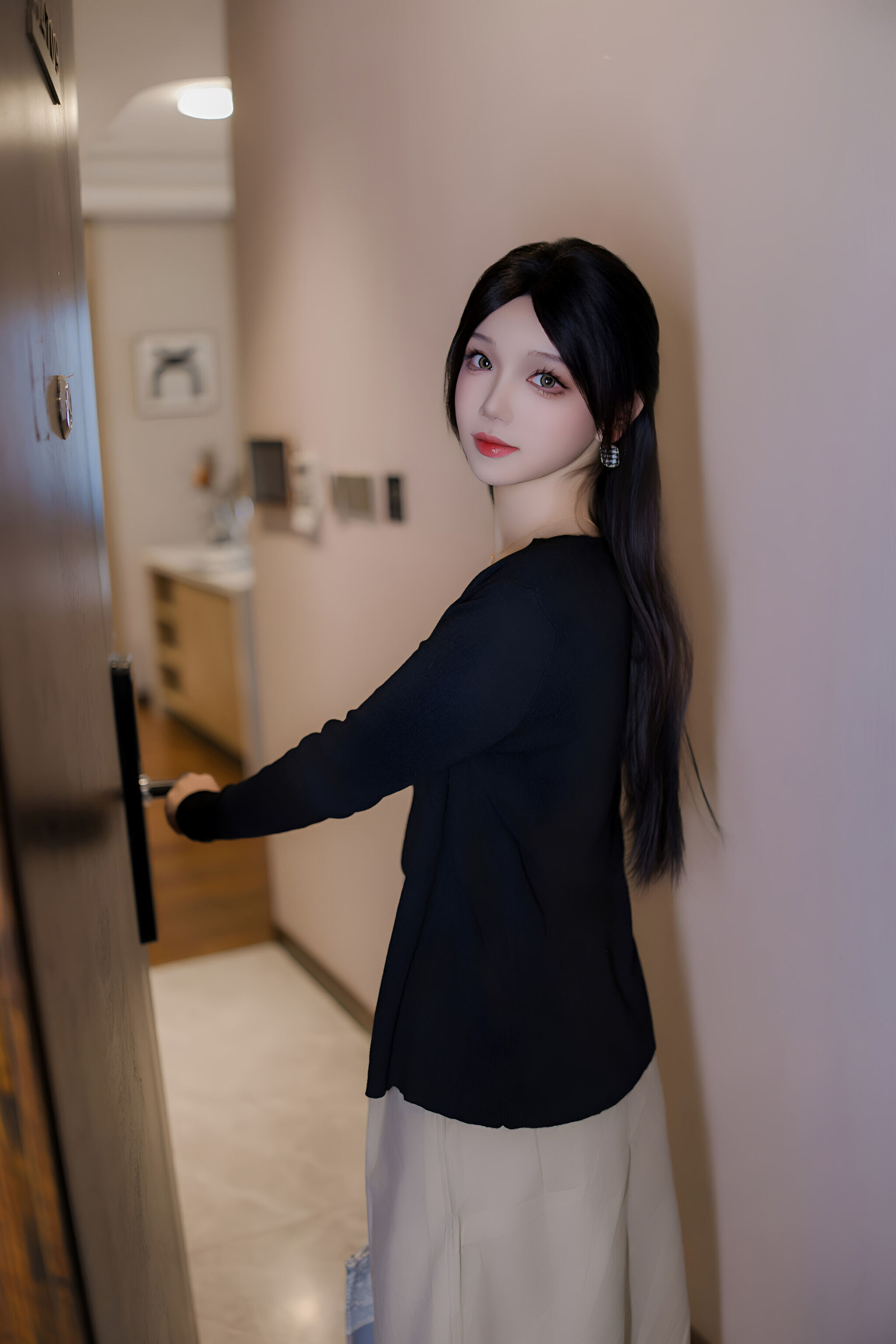 动漫博主 雪晴Astra - OL大姐姐/(86P)