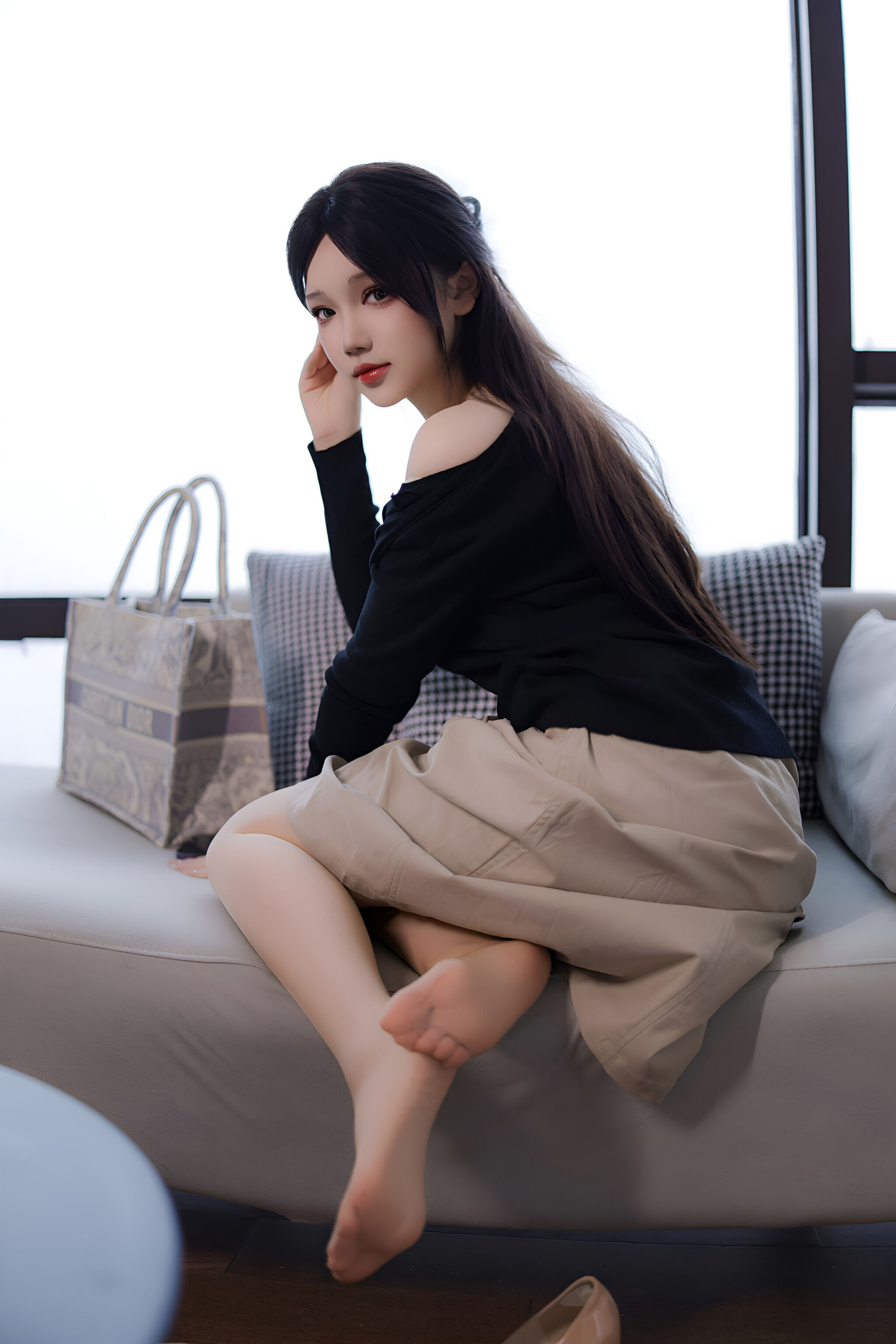 动漫博主 雪晴Astra - OL大姐姐/(86P)