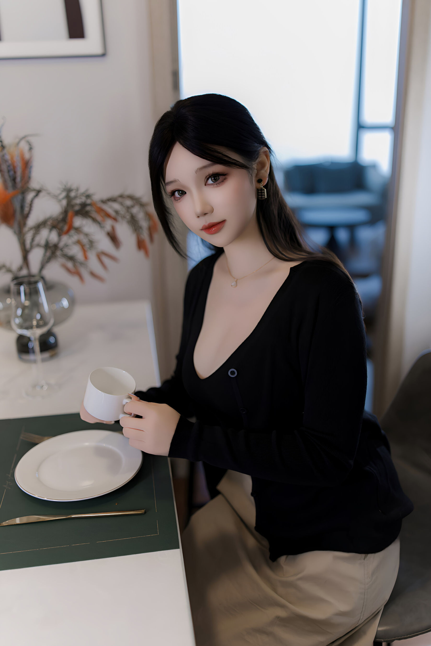 动漫博主 雪晴Astra - OL大姐姐/(86P)