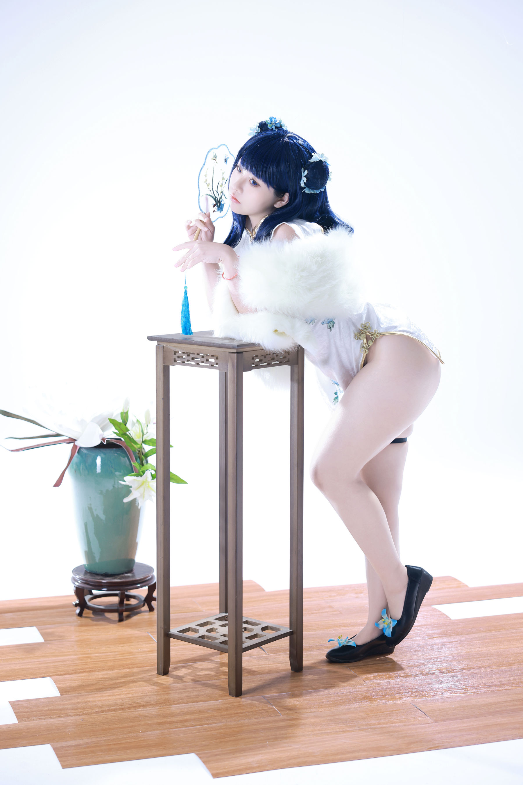 动漫博主 G44不会受伤 - 宝多六花旗袍/(34P)