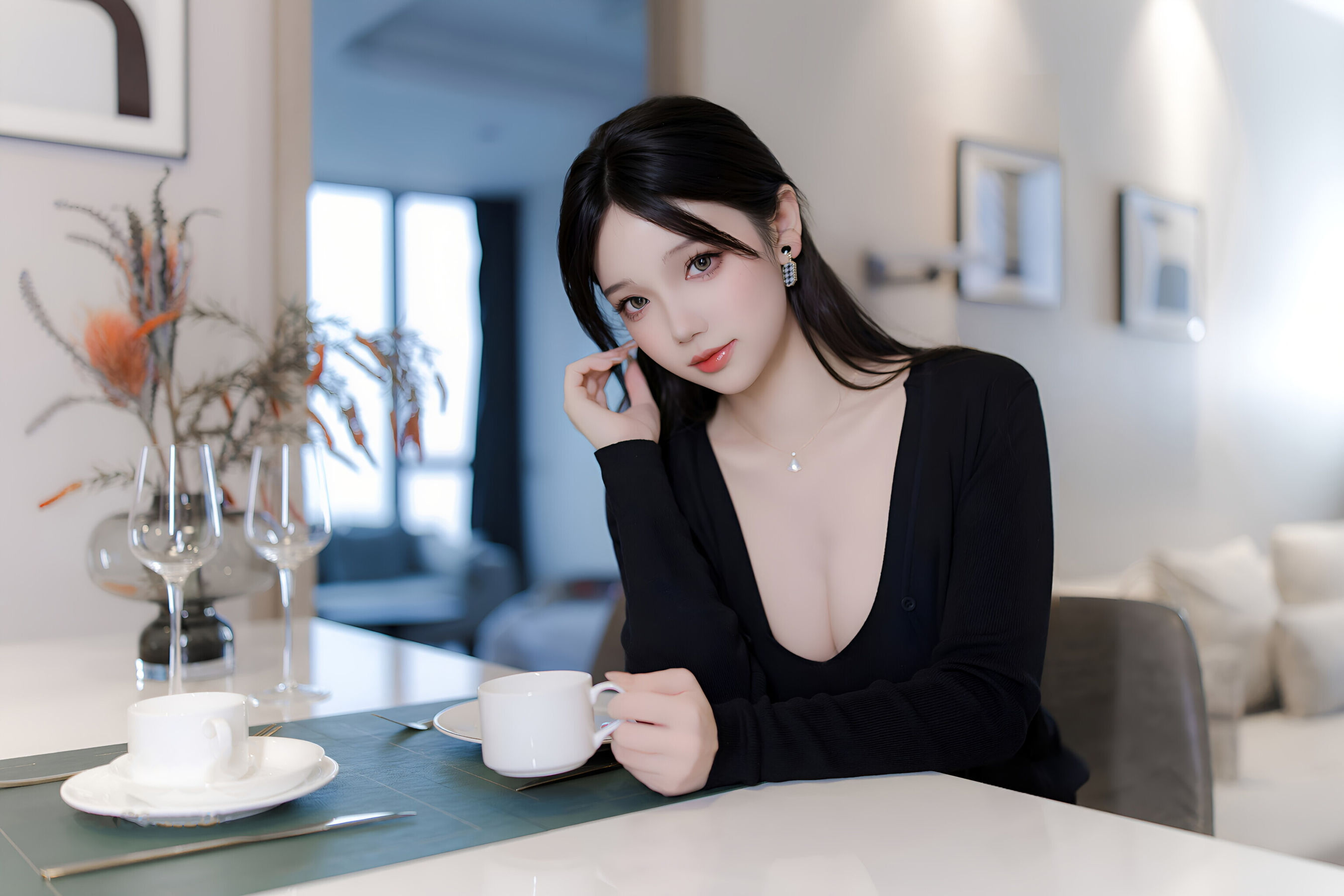 动漫博主 雪晴Astra - OL大姐姐/(86P)