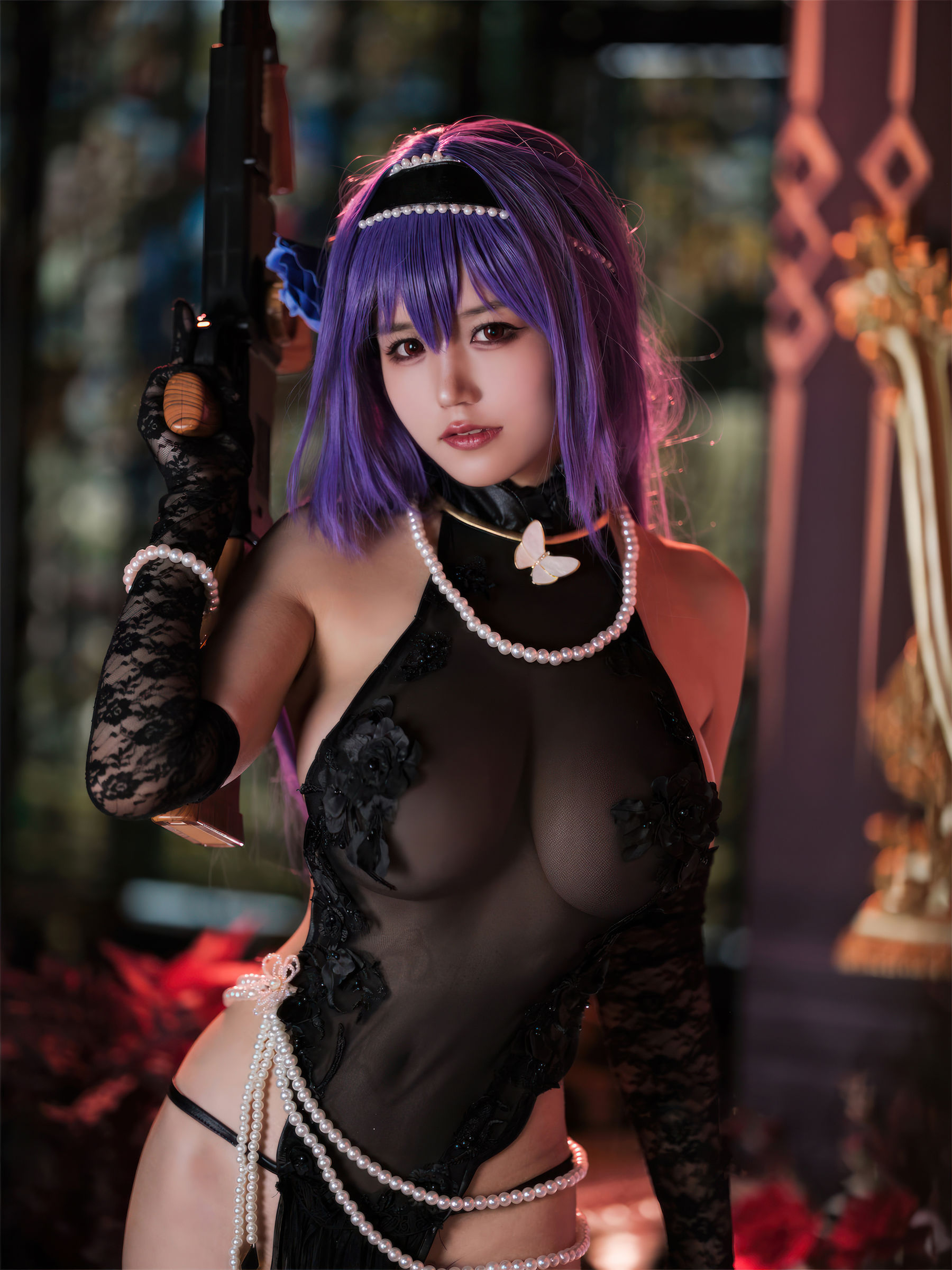 动漫博主 小仓千代w - 少女前线 ZB26 暗蔷摇曳/(20P)