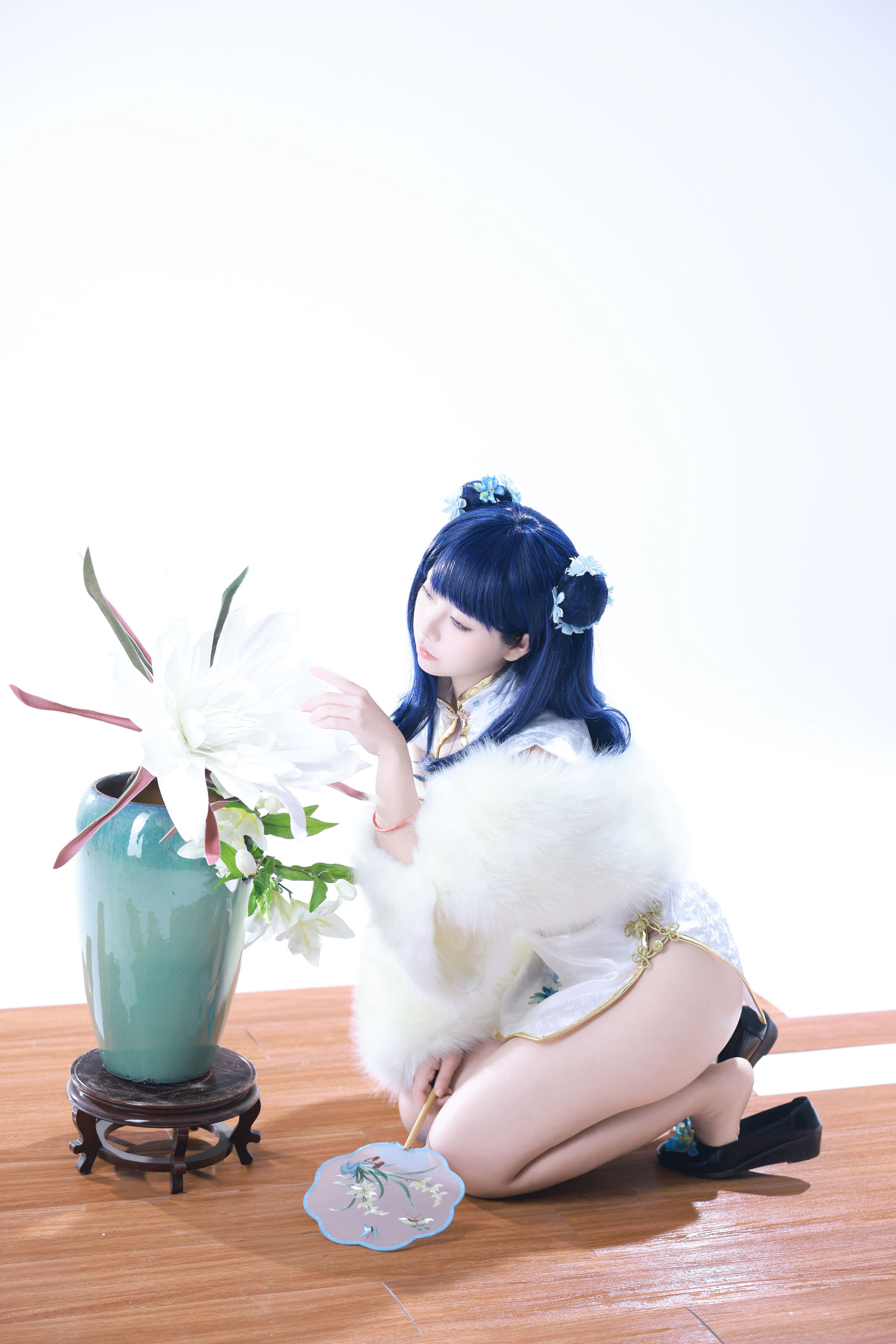 动漫博主 G44不会受伤 - 宝多六花旗袍/(34P)