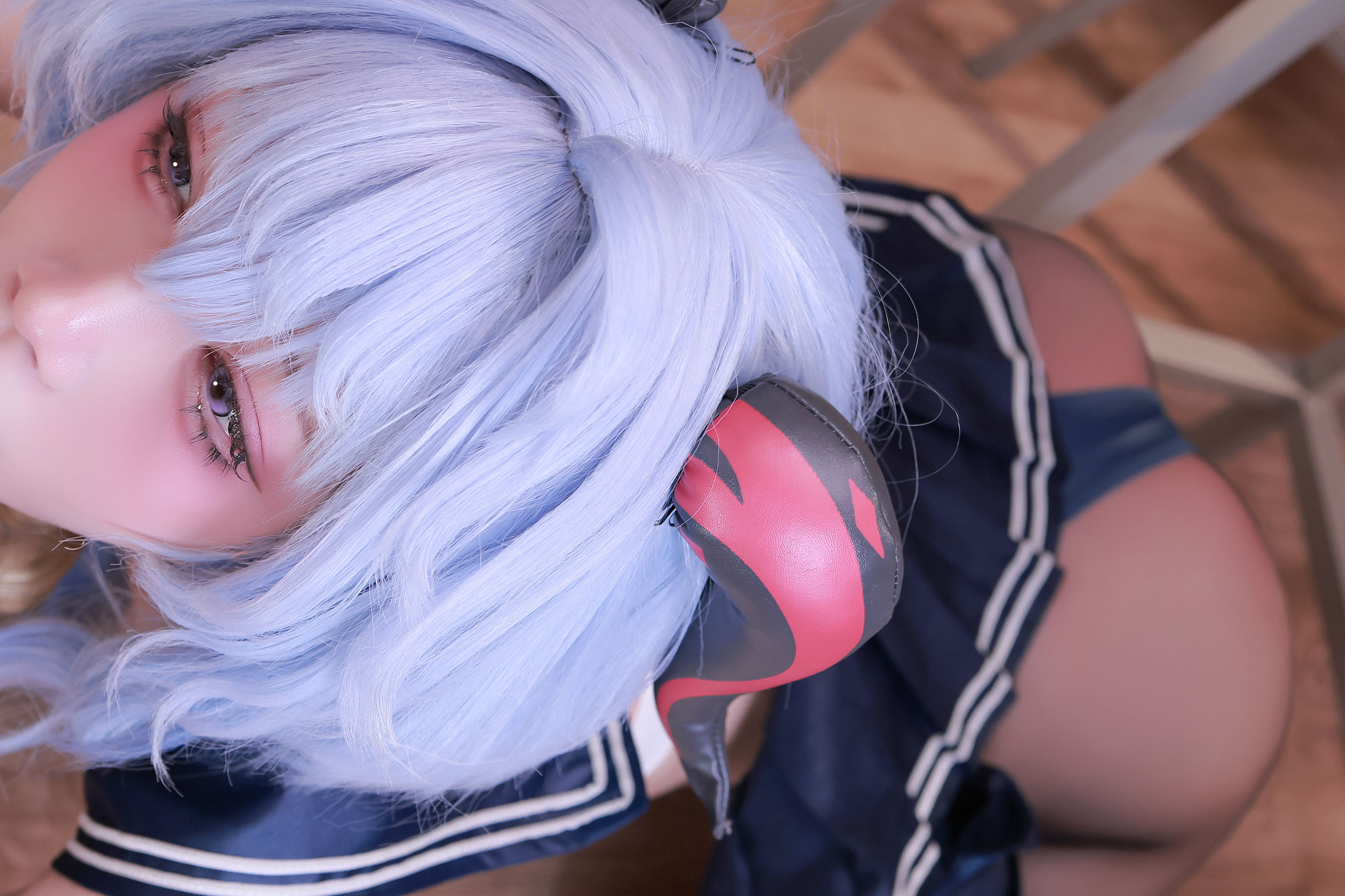 动漫博主 水淼aqua - 原神 甘雨 JK/(50P)