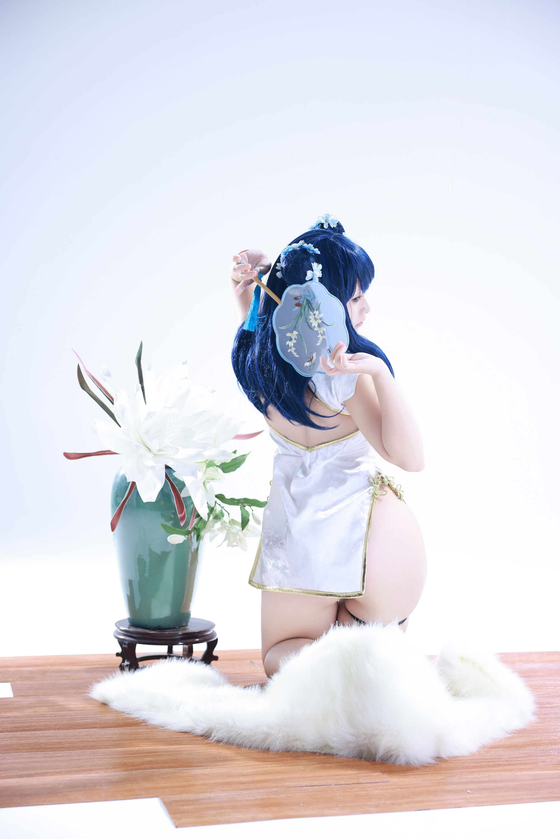 动漫博主 G44不会受伤 - 宝多六花旗袍/(34P)