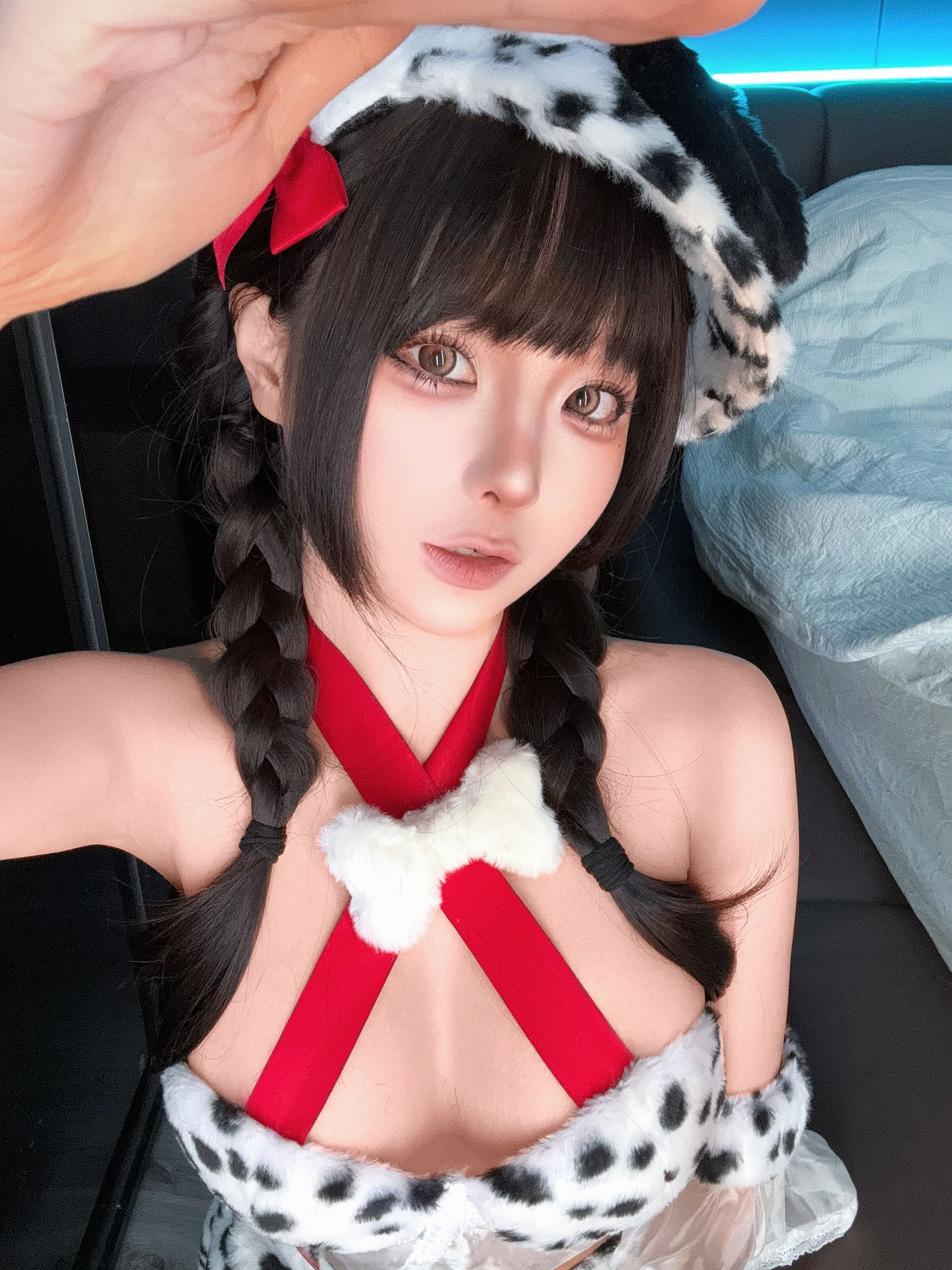 动漫博主 蠢沫沫 - 2025.02 自拍集 - ①/(32P)