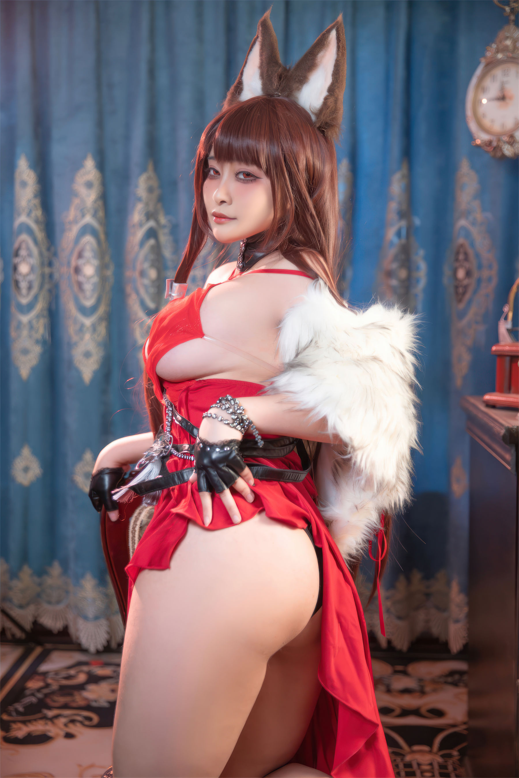 动漫博主 洛璃LoLiSAMA - 碧蓝航线 赤城 礼服/(53P)