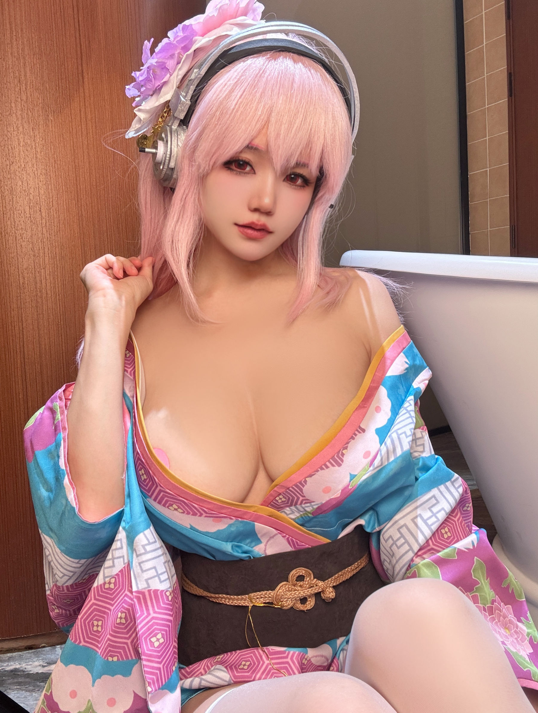 动漫博主 小仓千代w - 超级索尼子浴衣/(55P)