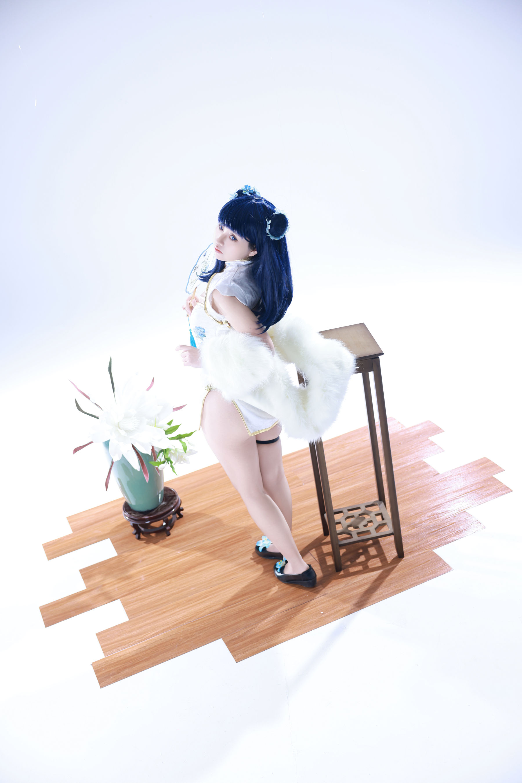 动漫博主 G44不会受伤 - 宝多六花旗袍/(34P)