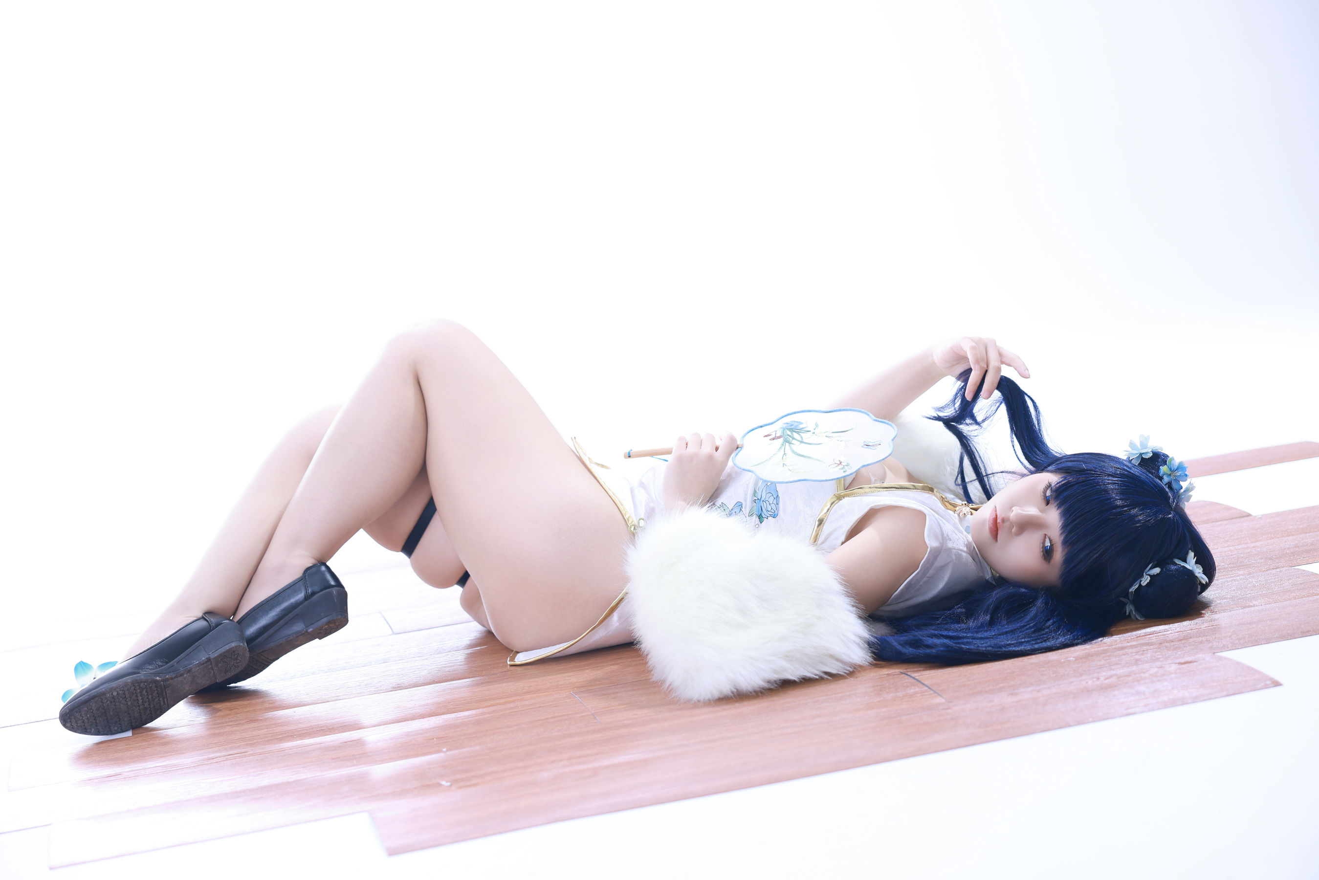 动漫博主 G44不会受伤 - 宝多六花旗袍/(34P)