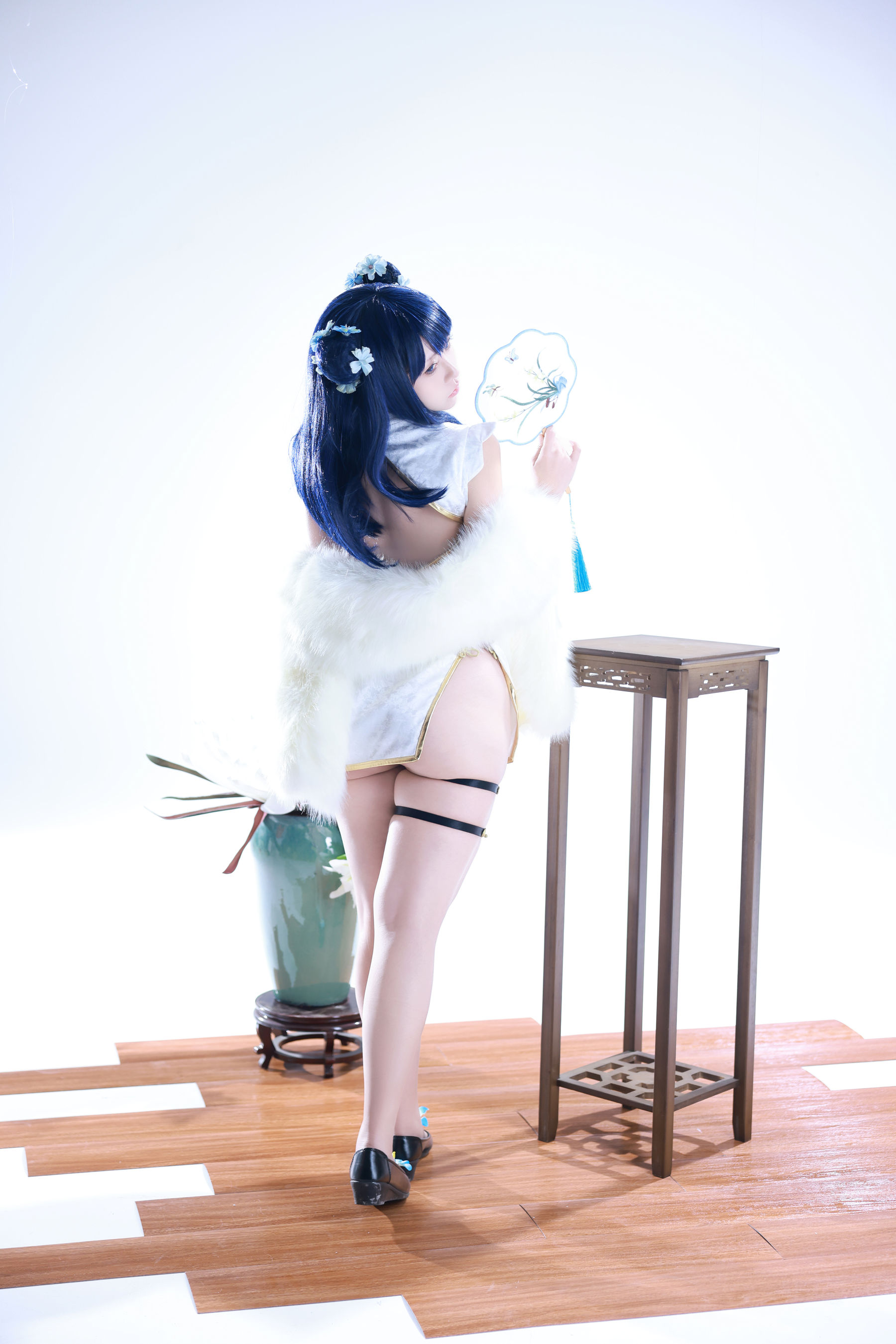 动漫博主 G44不会受伤 - 宝多六花旗袍/(34P)