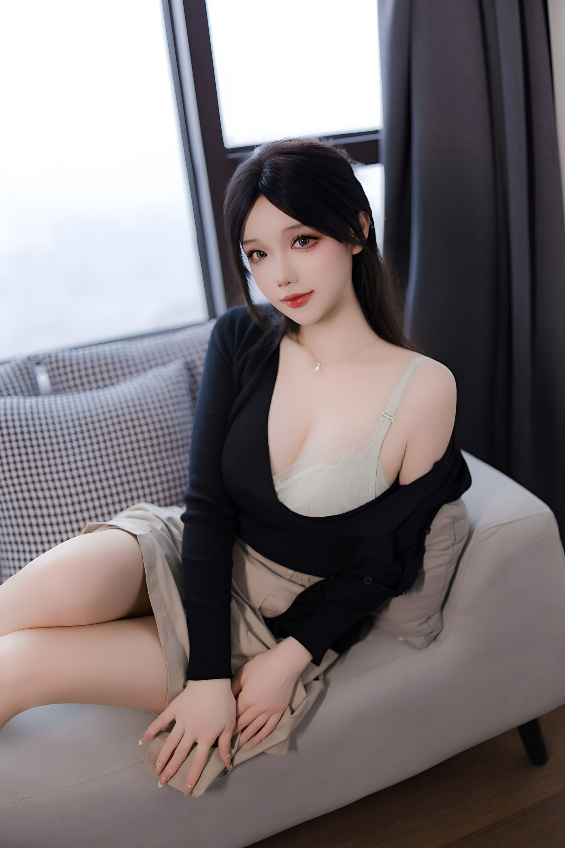 动漫博主 雪晴Astra - OL大姐姐/(86P)