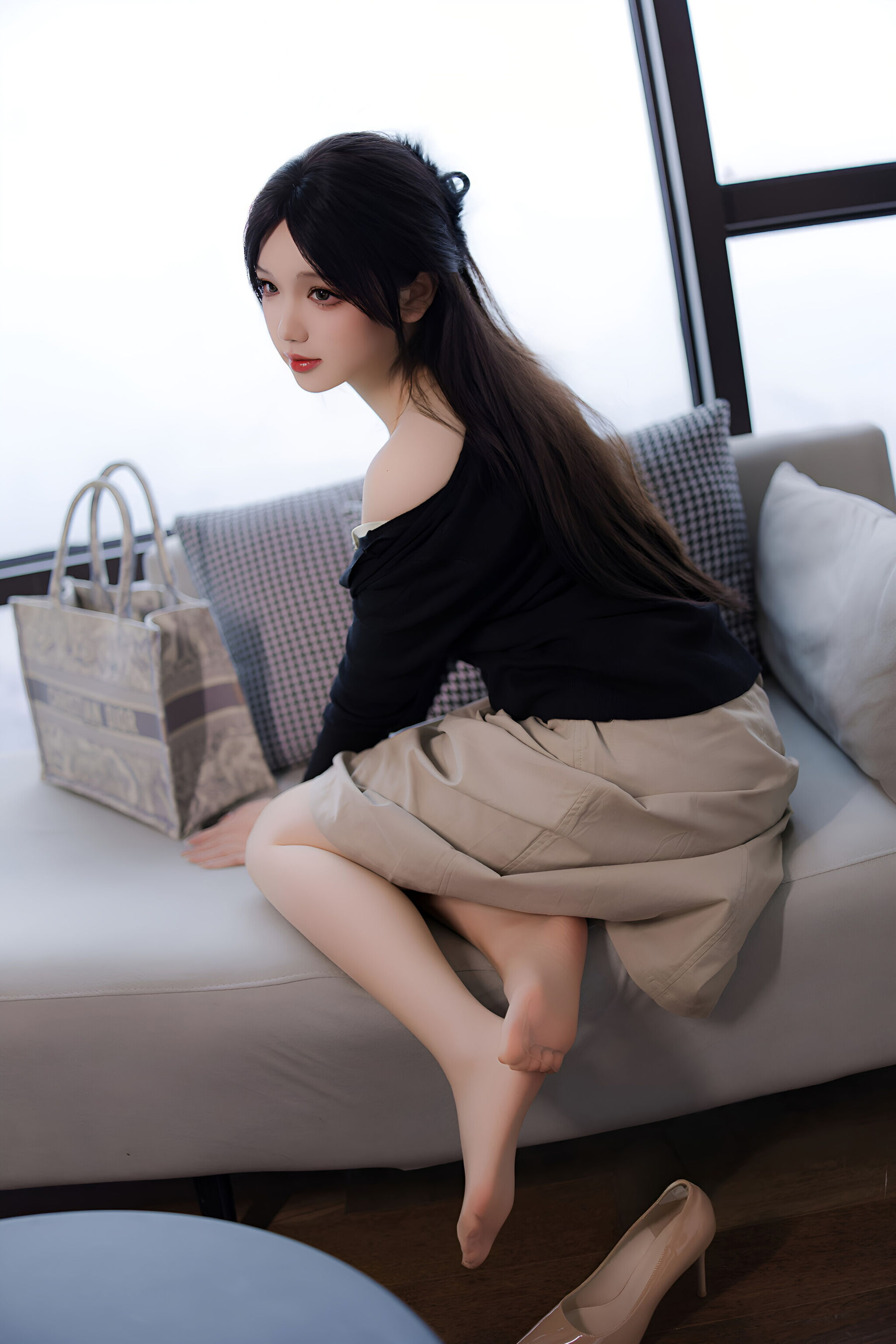 动漫博主 雪晴Astra - OL大姐姐/(86P)