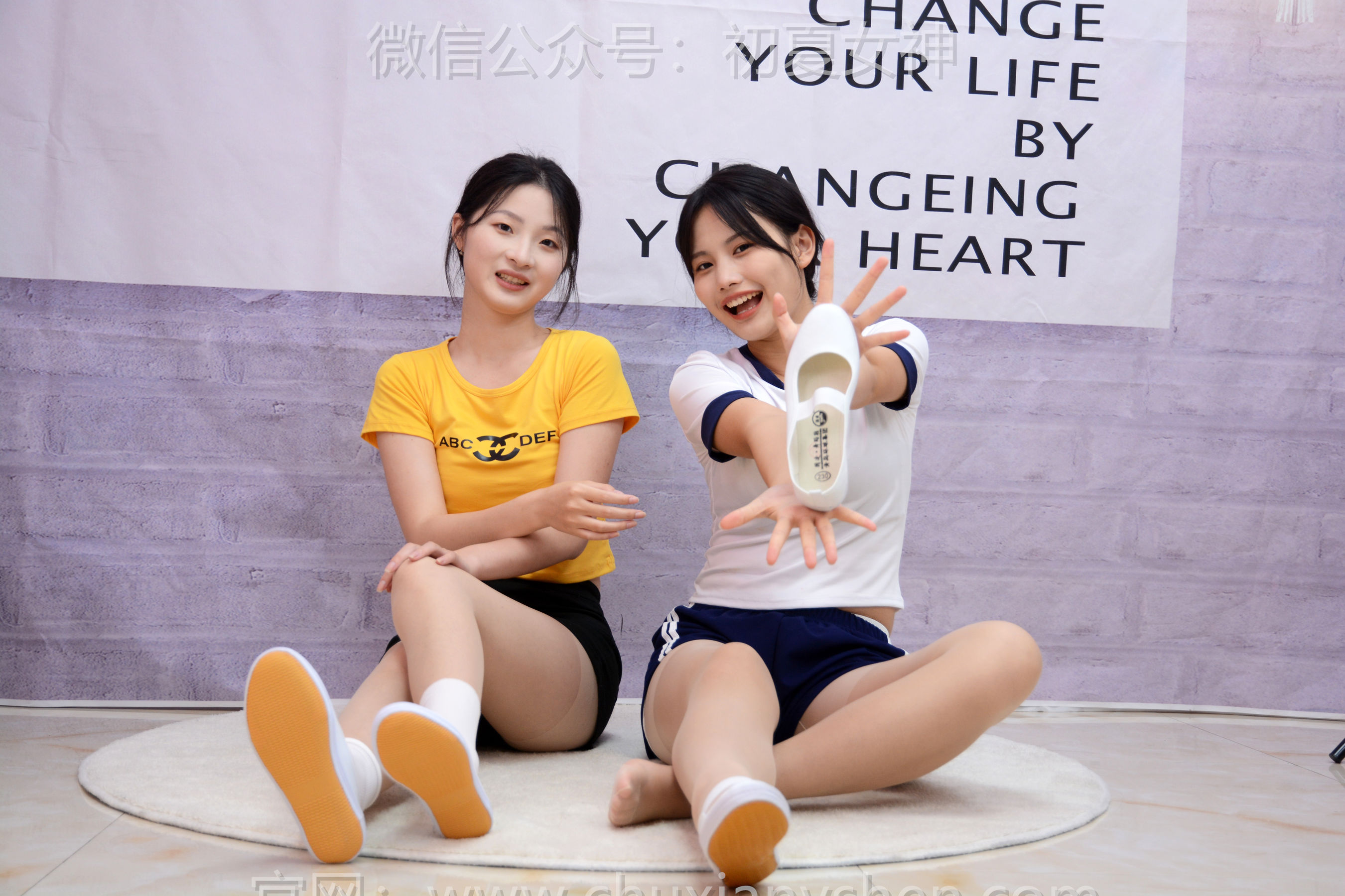 初夏女神 No.270 安妮&幺幺 姐妹合影/(100P)