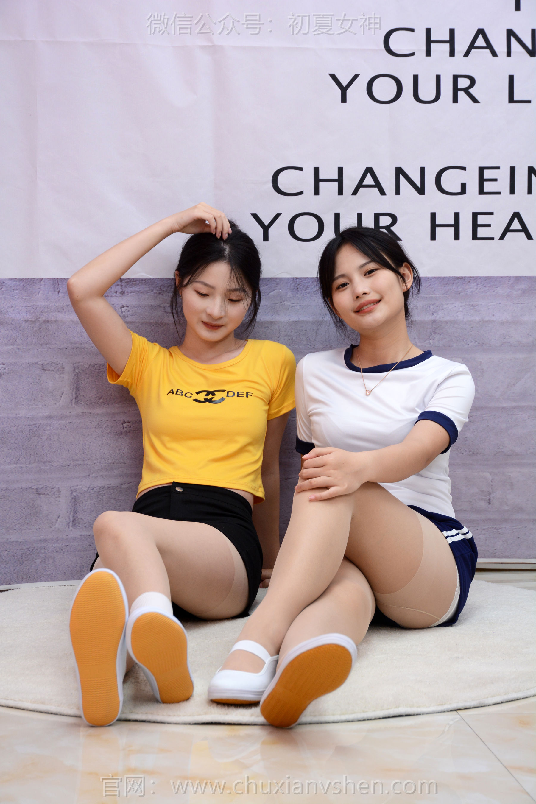 初夏女神 No.270 安妮&幺幺 姐妹合影/(100P)