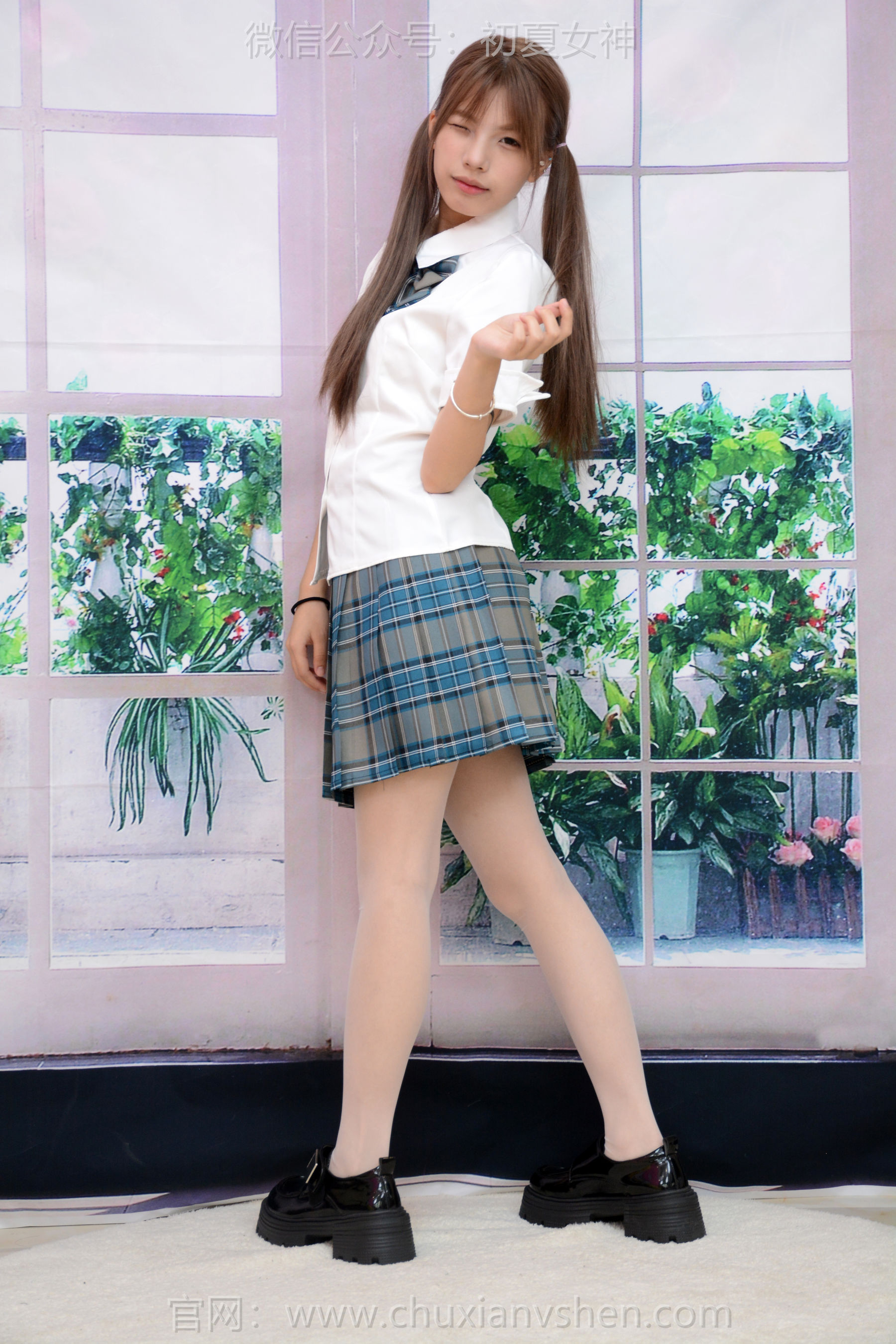 初夏女神 No.268 番茄 JK女生/(90P)