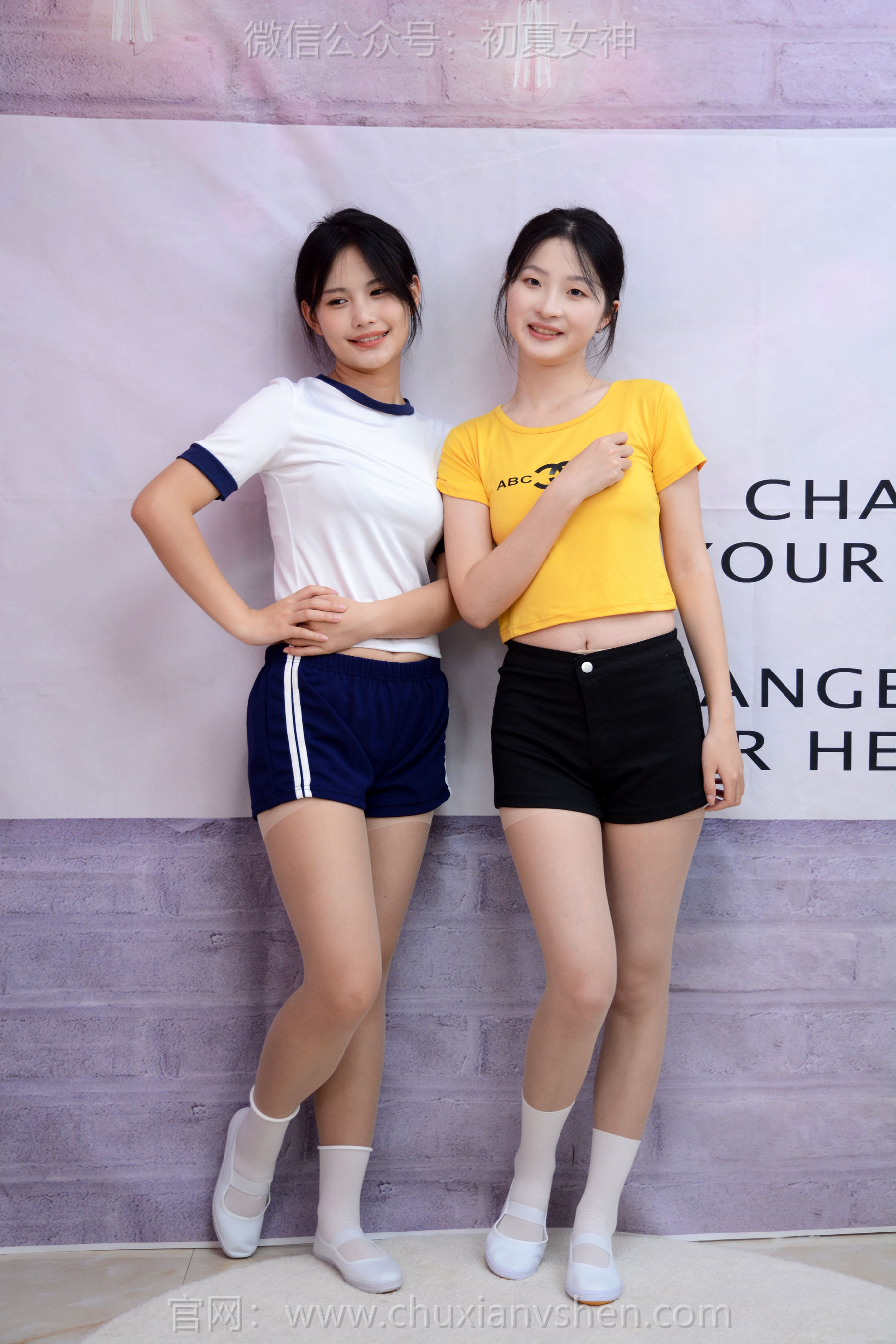 初夏女神 No.270 安妮&幺幺 姐妹合影/(100P)